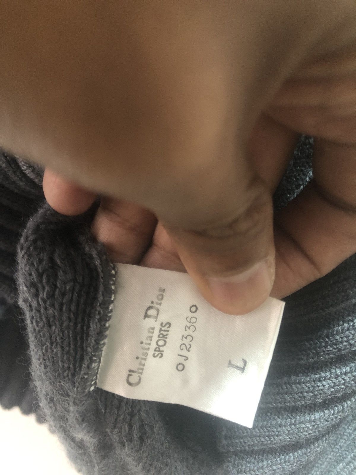 Christian Dior Monsieur CHRISTIAN DIOR Sports Knitwear Rare Design Sweater Size L / US 10 / IT 46 - 3 Thumbnail