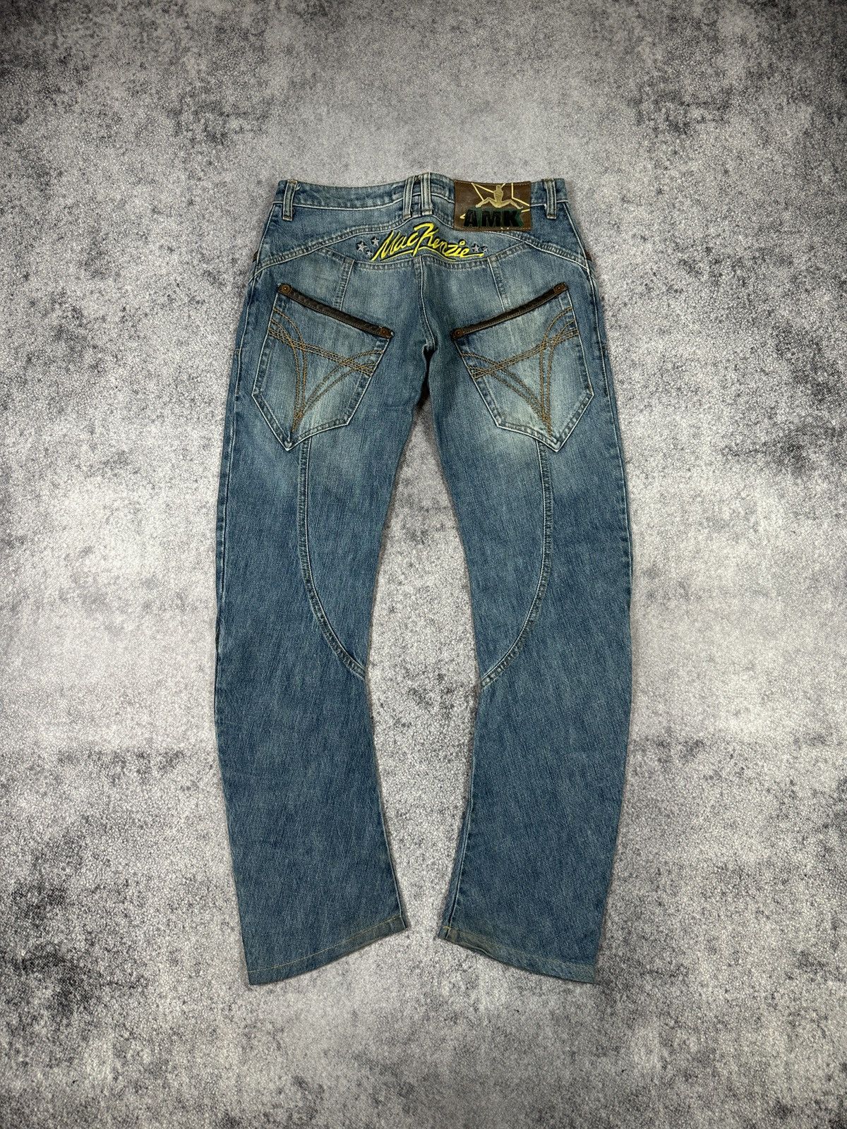 Andrew Mackenzie Y2K Andrew Mackenzie Logo Vintage Denim Streetwear Rare S Size US 30 / EU 46 - 1 Thumbnail