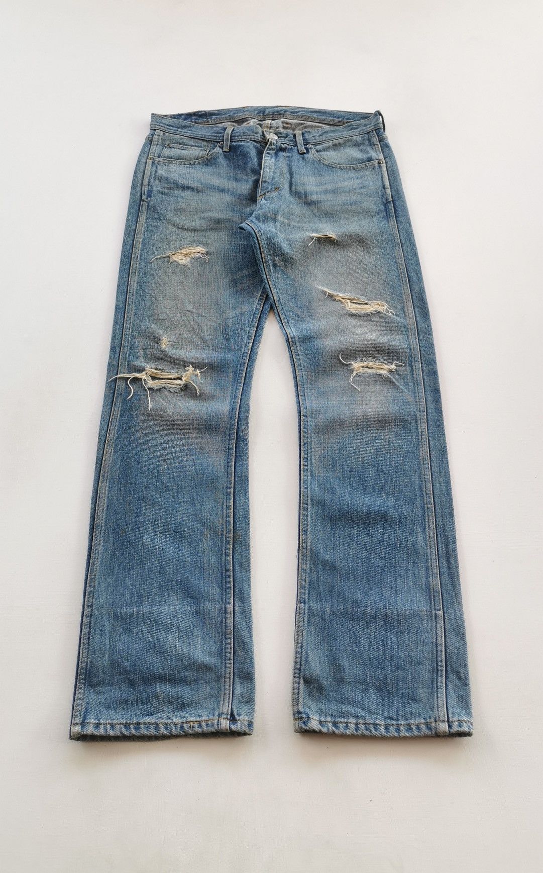 Japanese Brand Paisley Pat Monkey Time United Arrows Japan Jeans Size US 33 - 2 Thumbnail