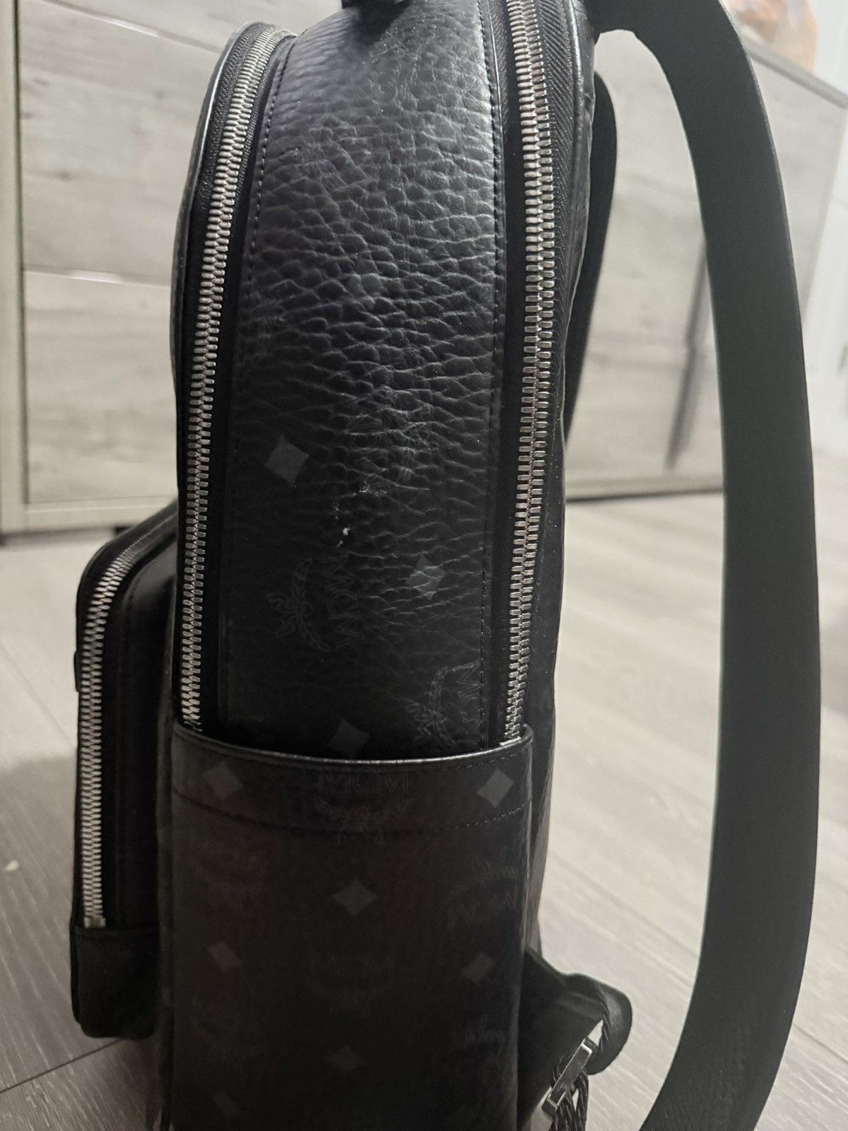 MCM MCM stark black medium backpack Size ONE SIZE - 8 Thumbnail