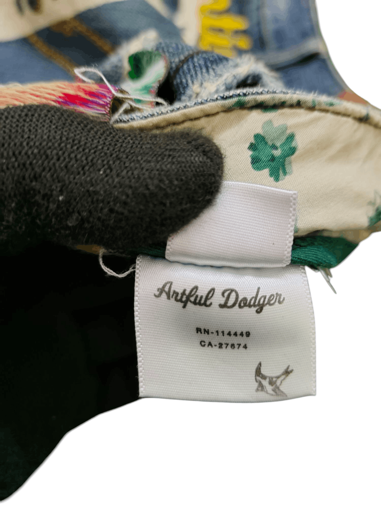 Artful Dodger Antful Dodger Fighting Irons Embroidered Jeans Size US 32 / EU 48 - 14 Thumbnail