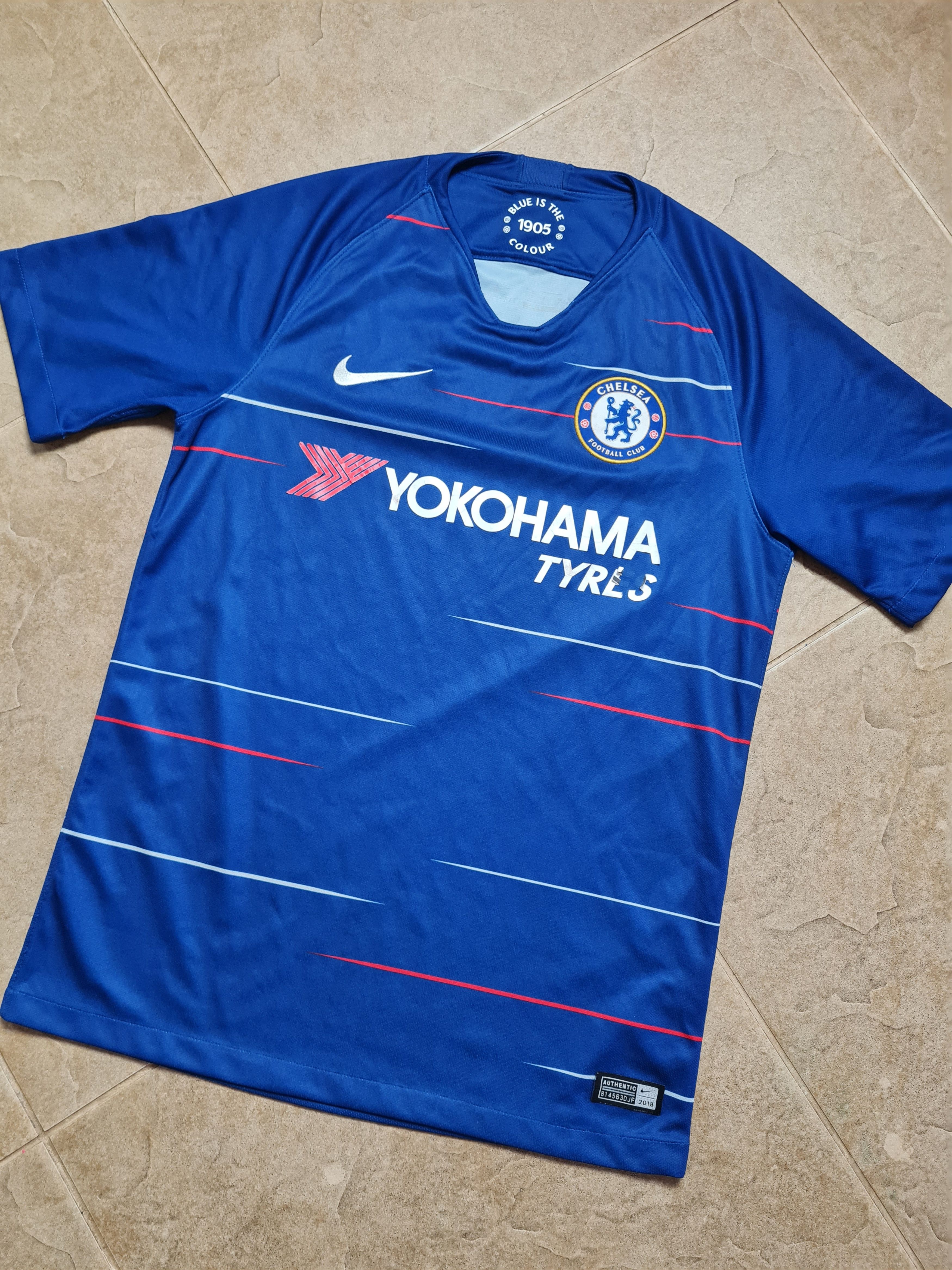 Nike Chelsea FC Home Shirt 2018-2019 Jersey Football 919009-496 Size US S / EU 44-46 / 1 - 3 Thumbnail