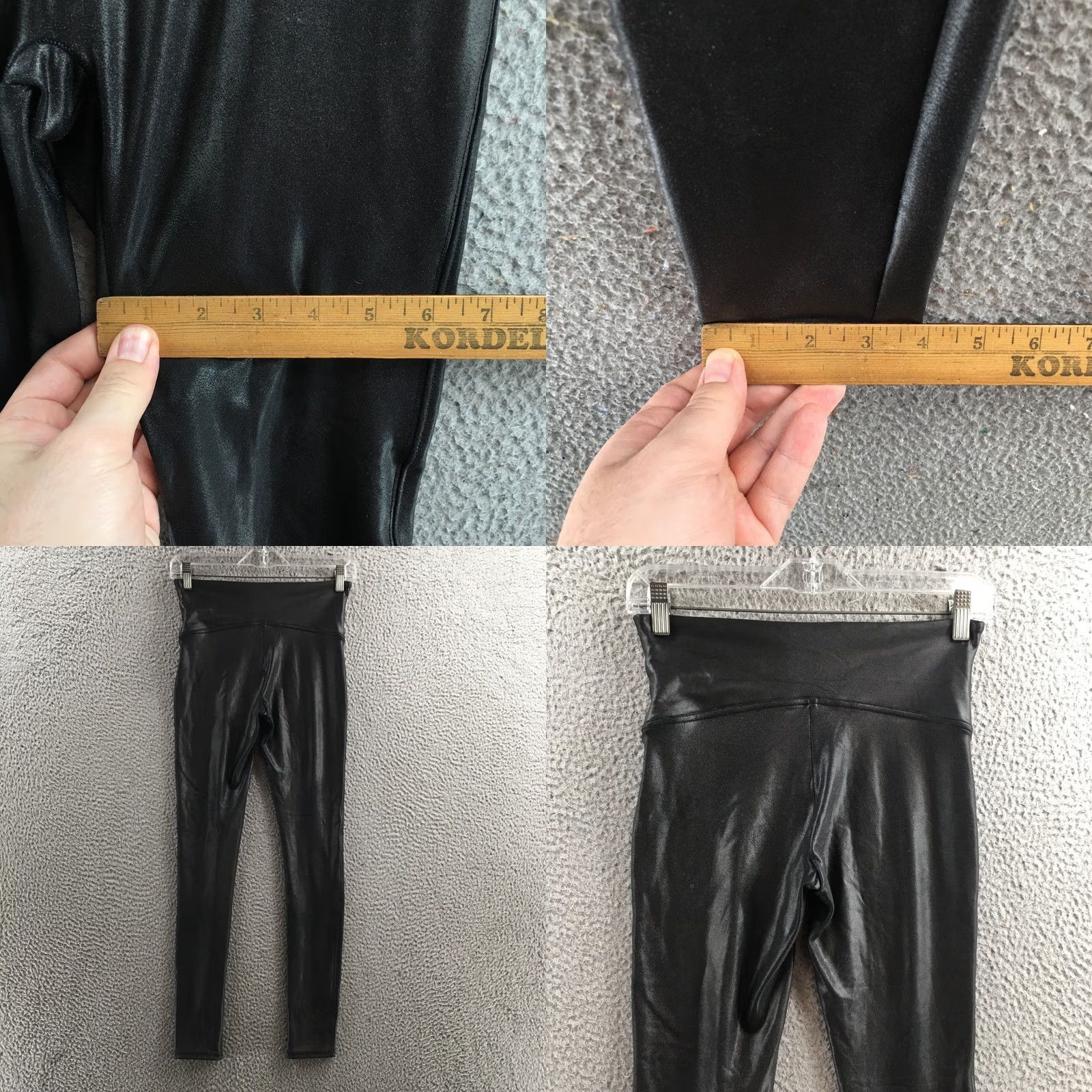 Spanx Spanx Skinny Leggings Womens Medium Black High Rise Stretch Pull On Pants Size 32" / US 10 / IT 46 - 8 Thumbnail