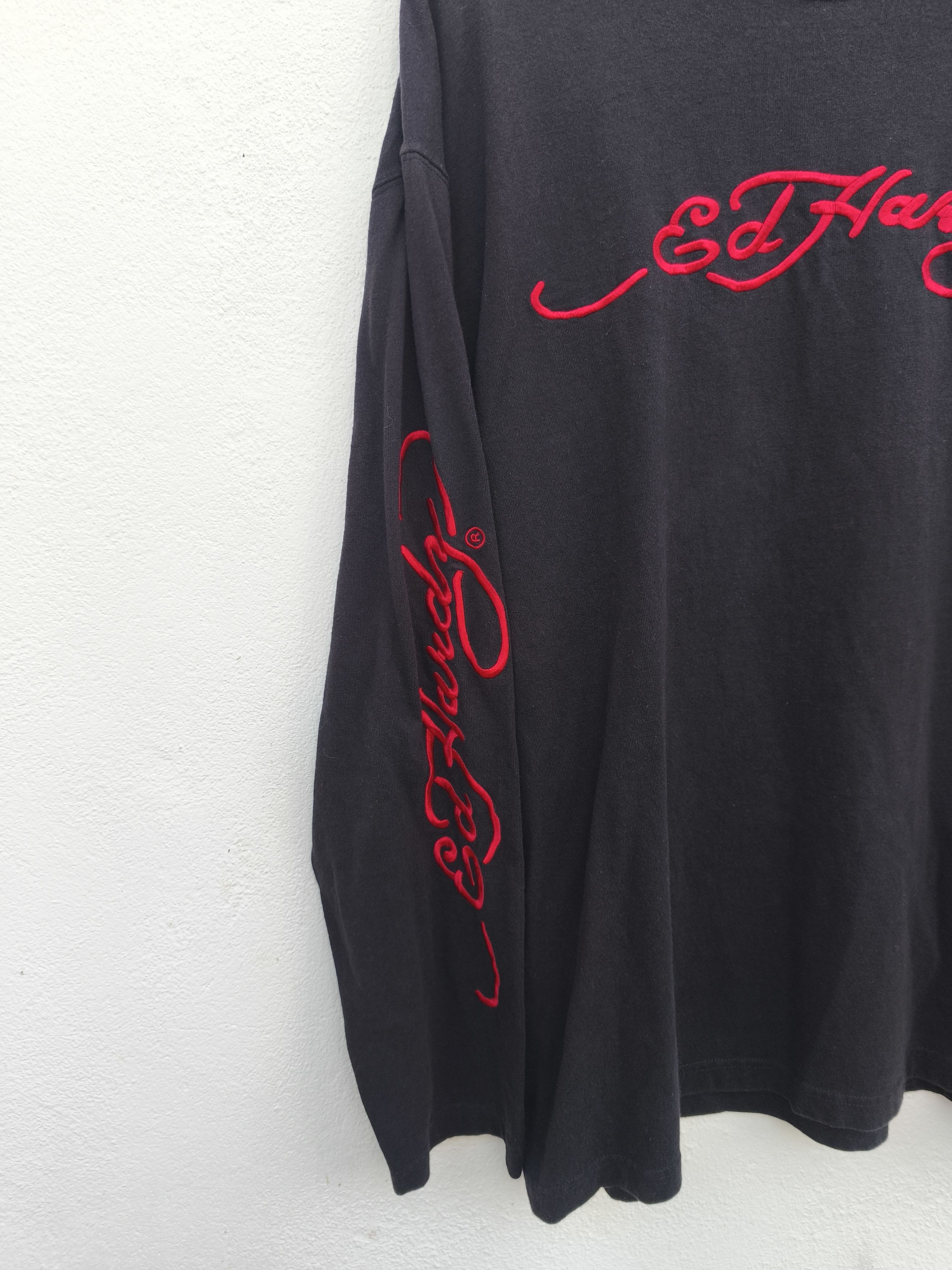 Ed Hardy 🔥 Ed Hardy t shirt long sleeve skulls Christian Audigier Size US XL / EU 56 / 4 - 9 Thumbnail