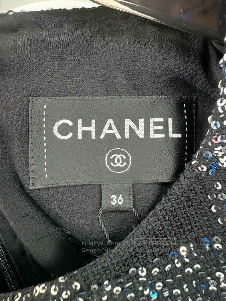 Chanel Chanel Sequined dress Size XS / US 0-2 / IT 36-38 - 4 Thumbnail