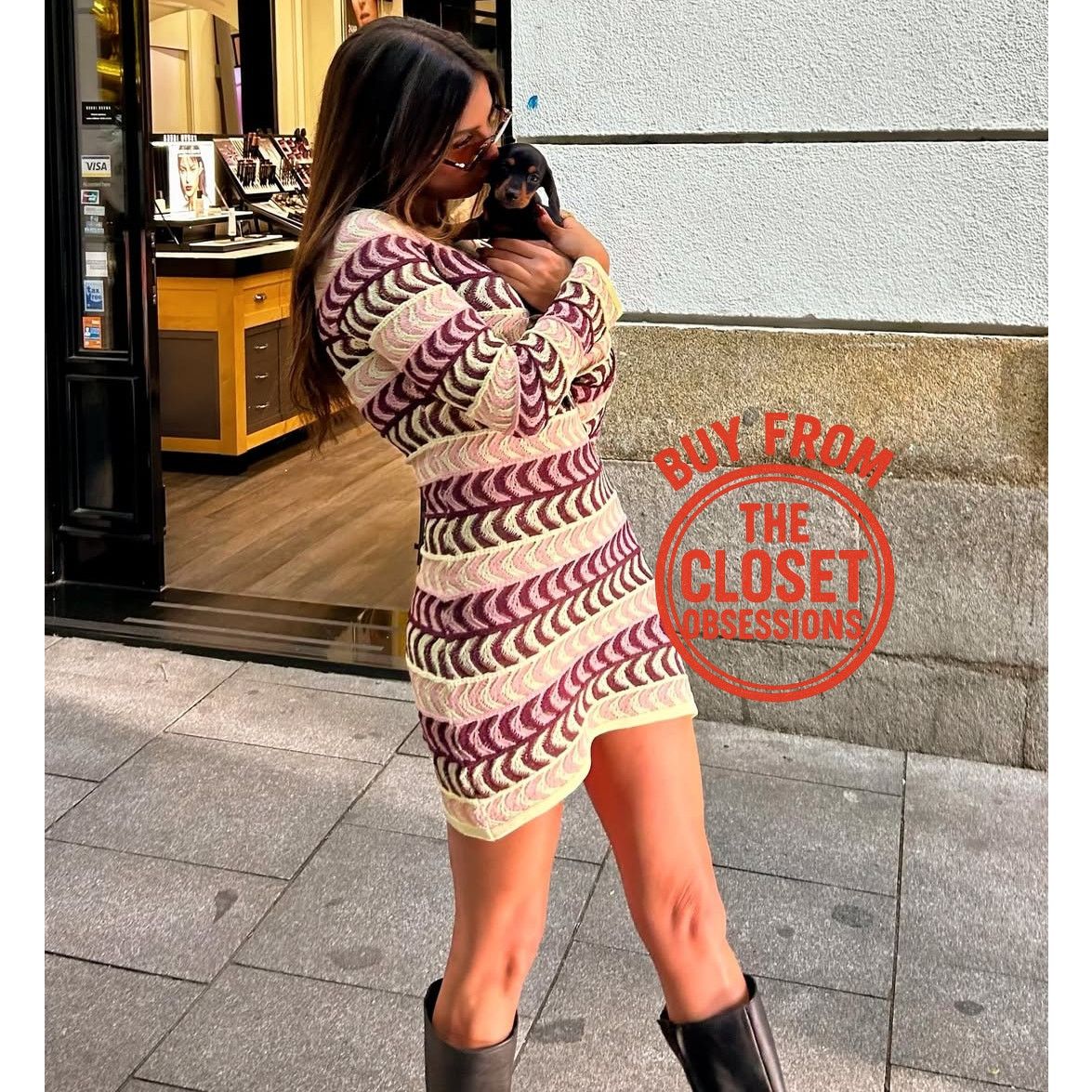 casual bohemian maxi dresses Allegra K Boho-Chic Floral V Neck Long Sleeve Smocked Waist Swing Dress, Green / M it pairs well with Mini Dress With Long satin sage green bridesmaid dress Color:Orange/Multi