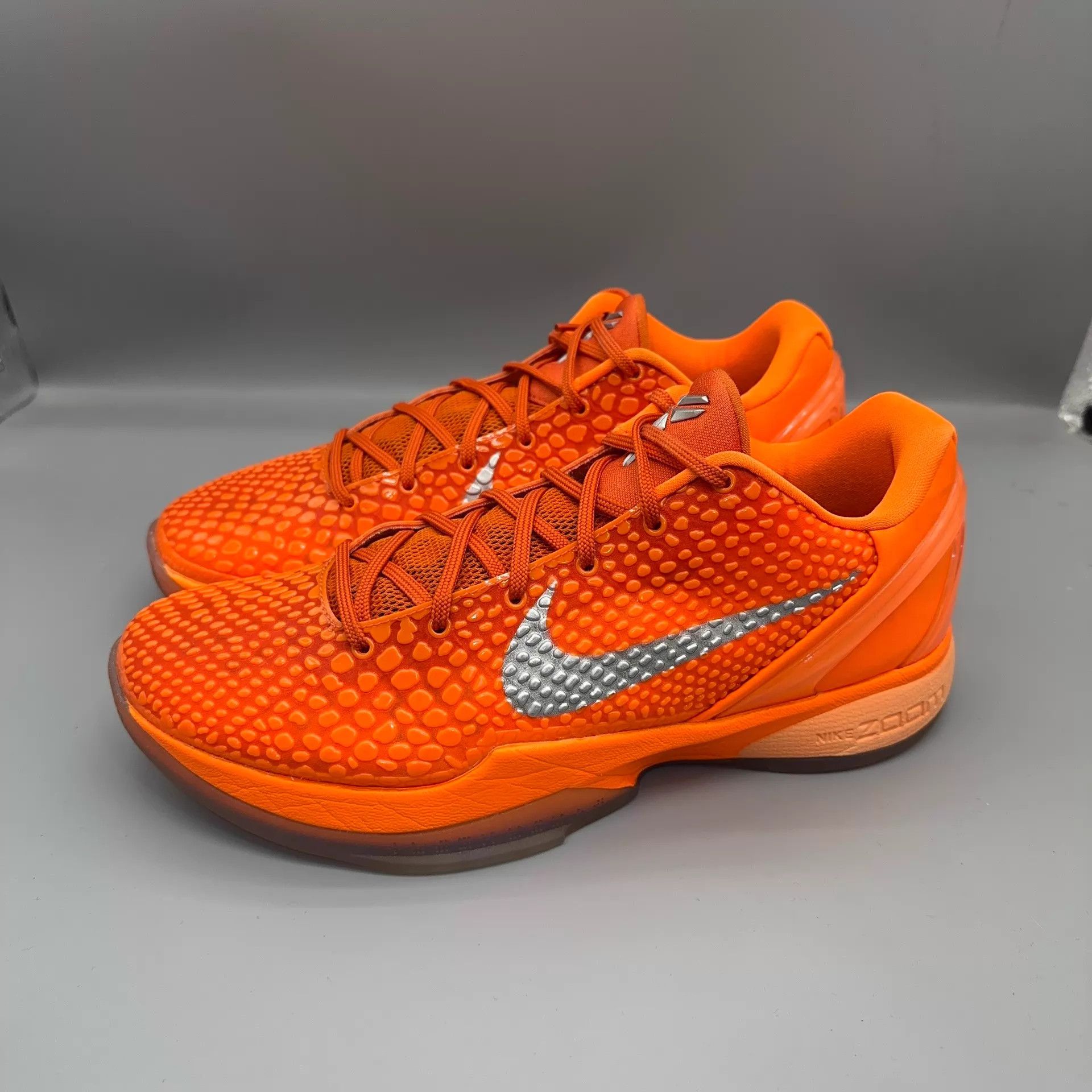 Nike Nike Kobe 6 Orange Silver Men's Size US 9 / EU 42 - 1 Thumbnail