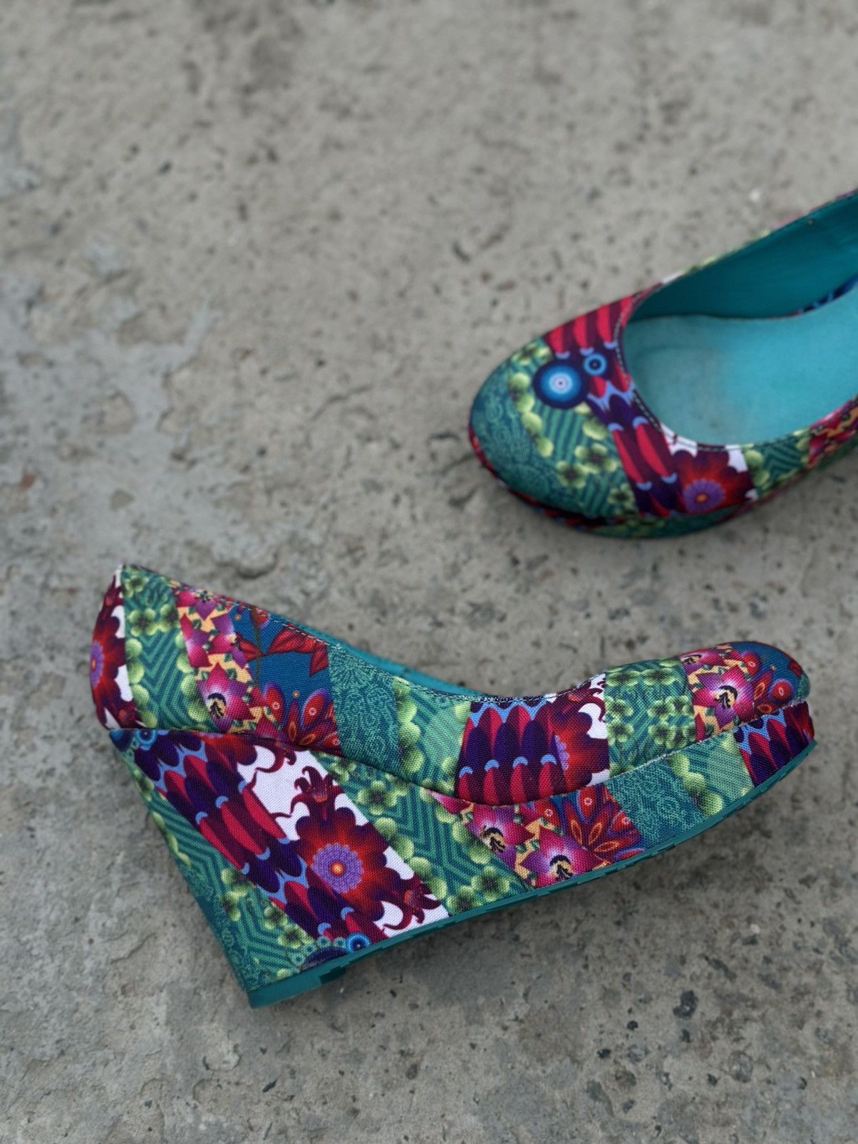 Hypebeast Vintage Japanese Style Desigual Women’s High Heels Shoes 38 Size US 8 / IT 38 - 4 Thumbnail