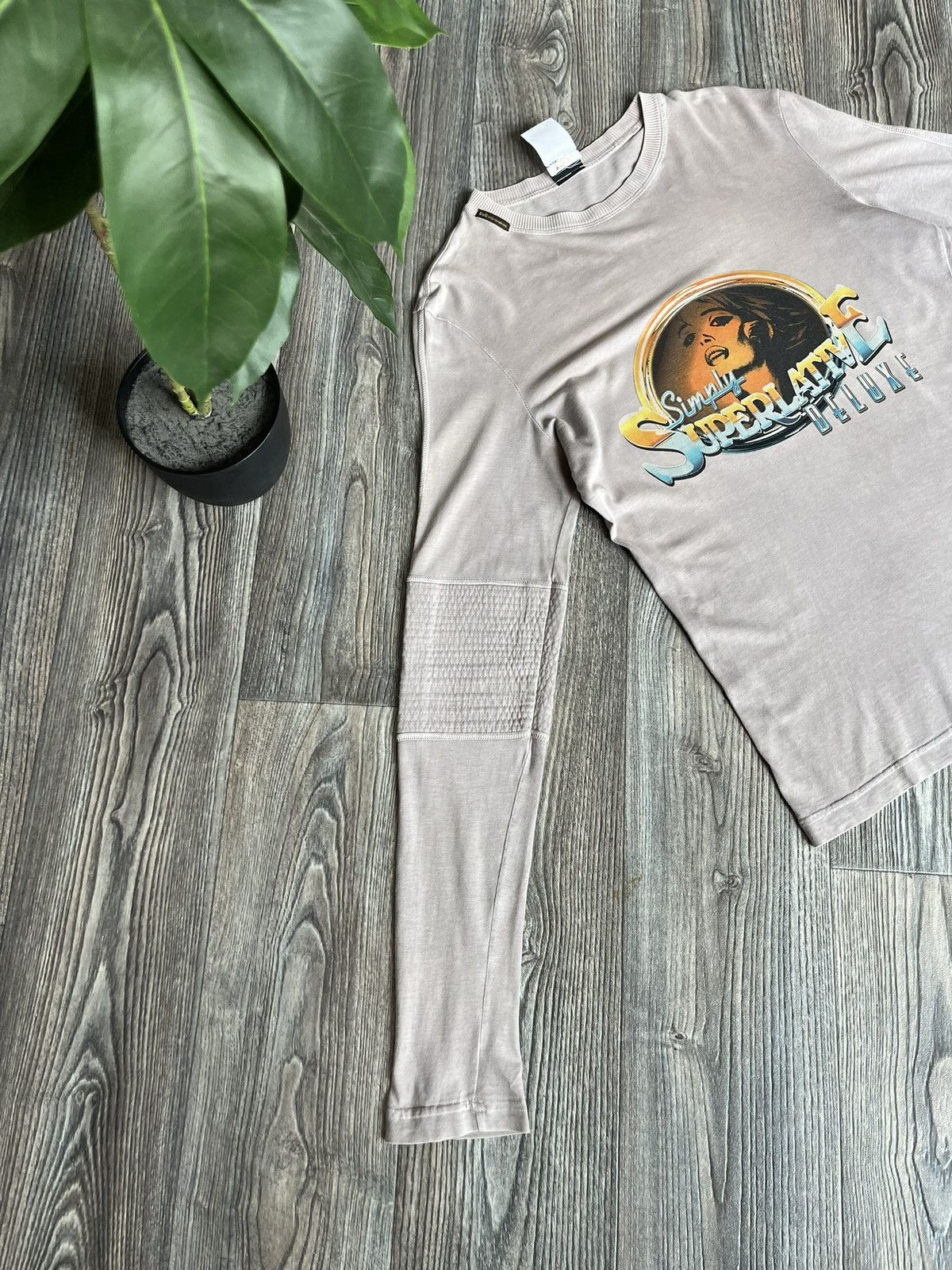 AWESOME ARCHIVE DOLCE GABBANA VINTAGE FADED Y2K LONGSLEEVE