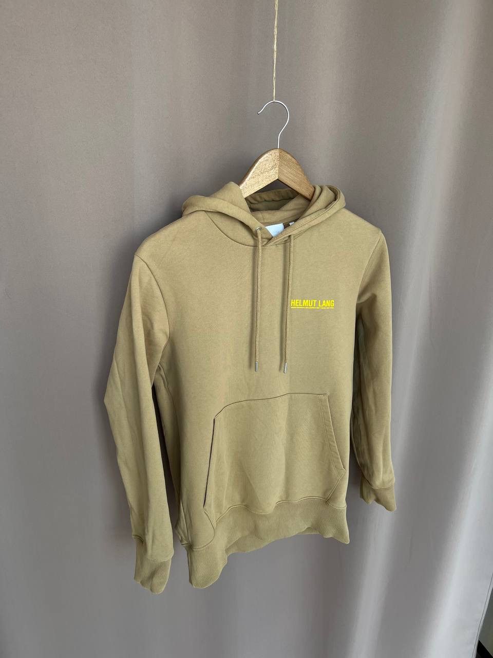 Helmut Lang Helmut Lang Hoodie Mens Size S Small Logo Olive Long Sleeve Size US S / EU 44-46 / 1 - 5 Thumbnail