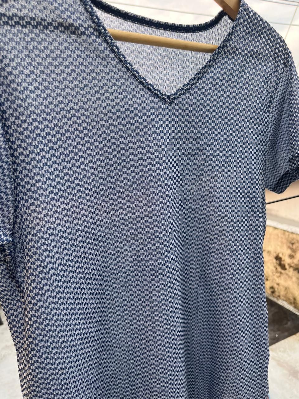 Le Grande Bleu (L.G.B.) Japanese Short Sleeve Shirt Pattern Wacoal Hai Size US S / EU 44-46 / 1 - 2 Thumbnail