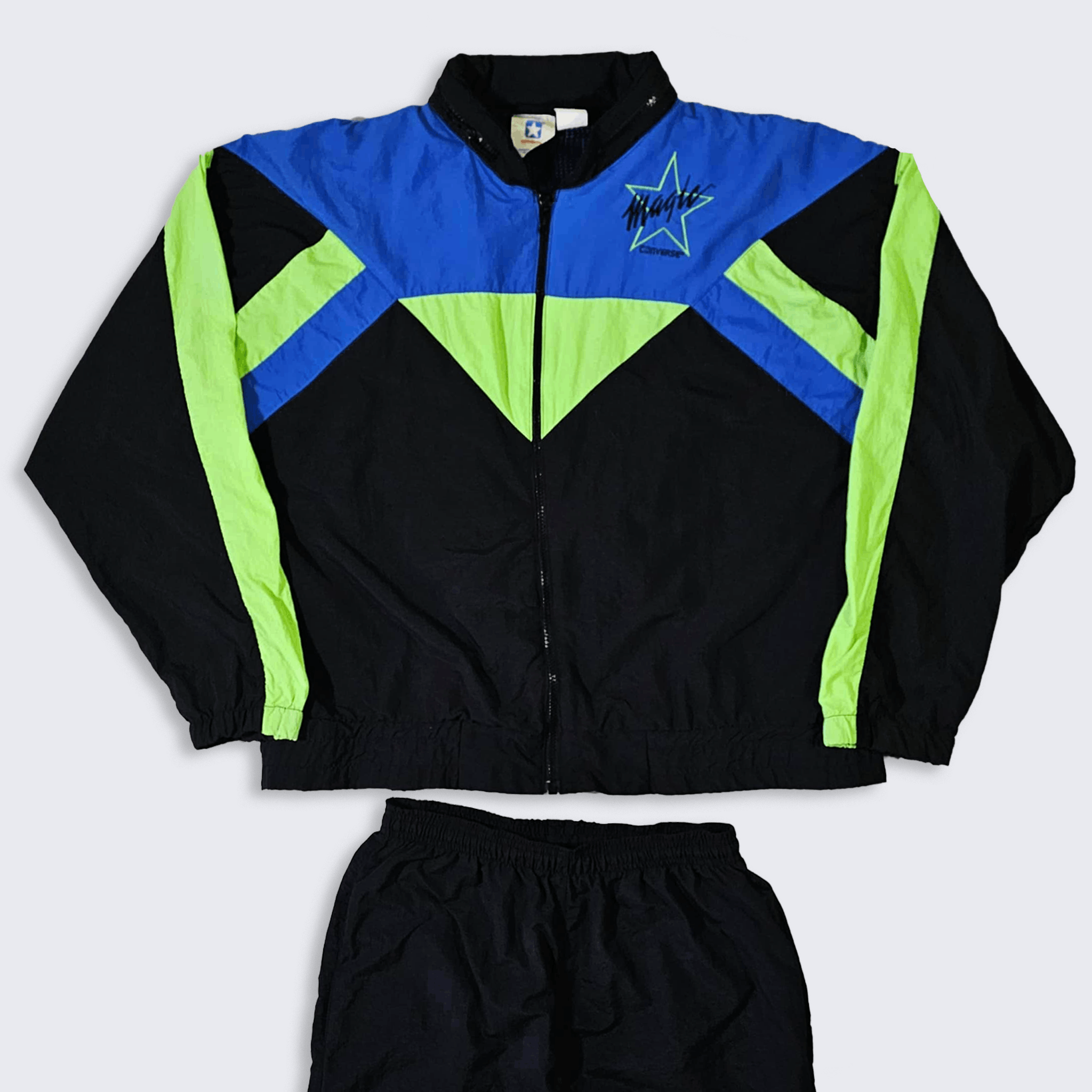 Converse Magic Johnson Vintage 90s Converse Windbreaker Track Suit Size US S / EU 44-46 / 1 - 1 Thumbnail