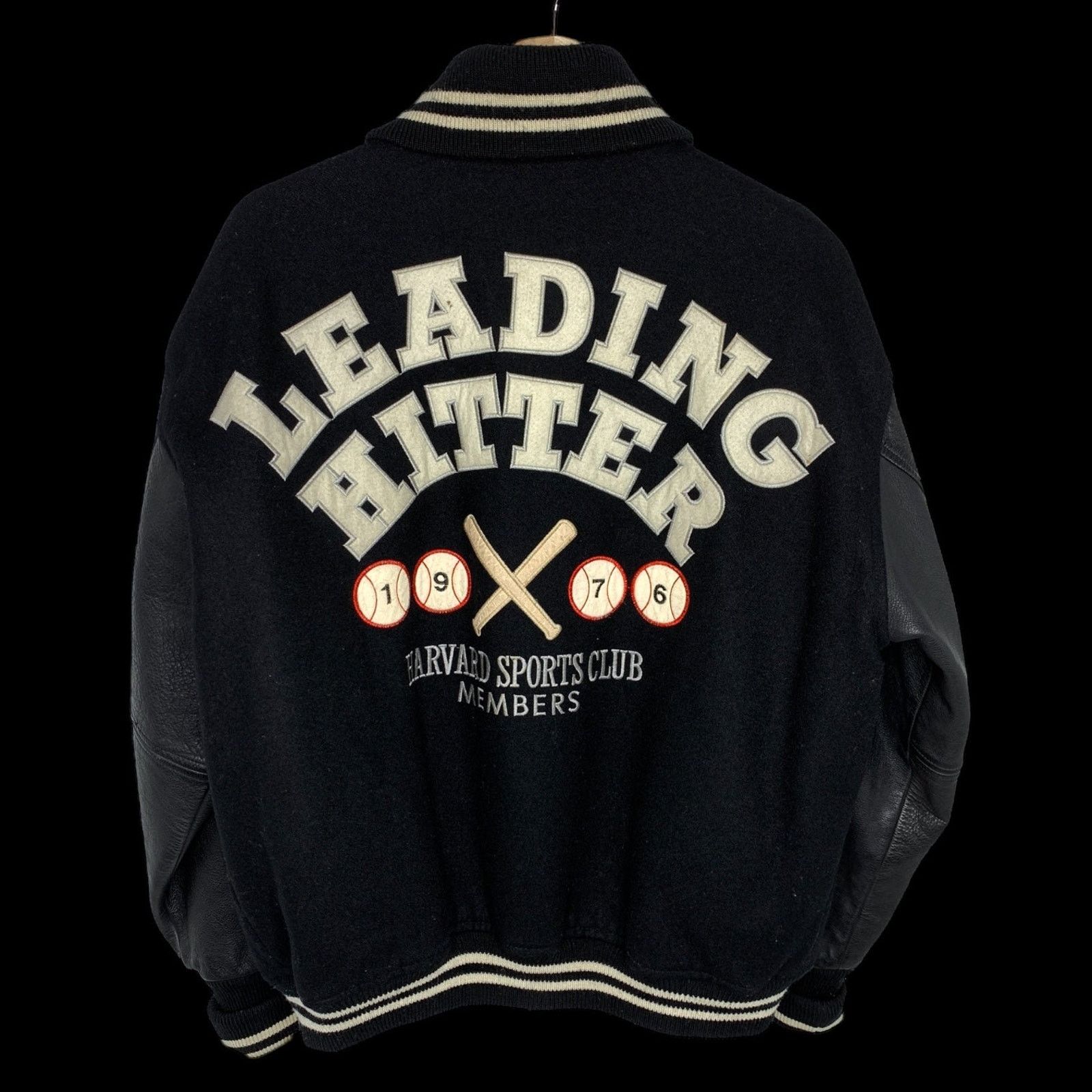 Other HARVARD UNIVERSITY | ‘76 “LEADING HITTER” Varsity Jacket Size US L / EU 52-54 / 3 - 1 Thumbnail