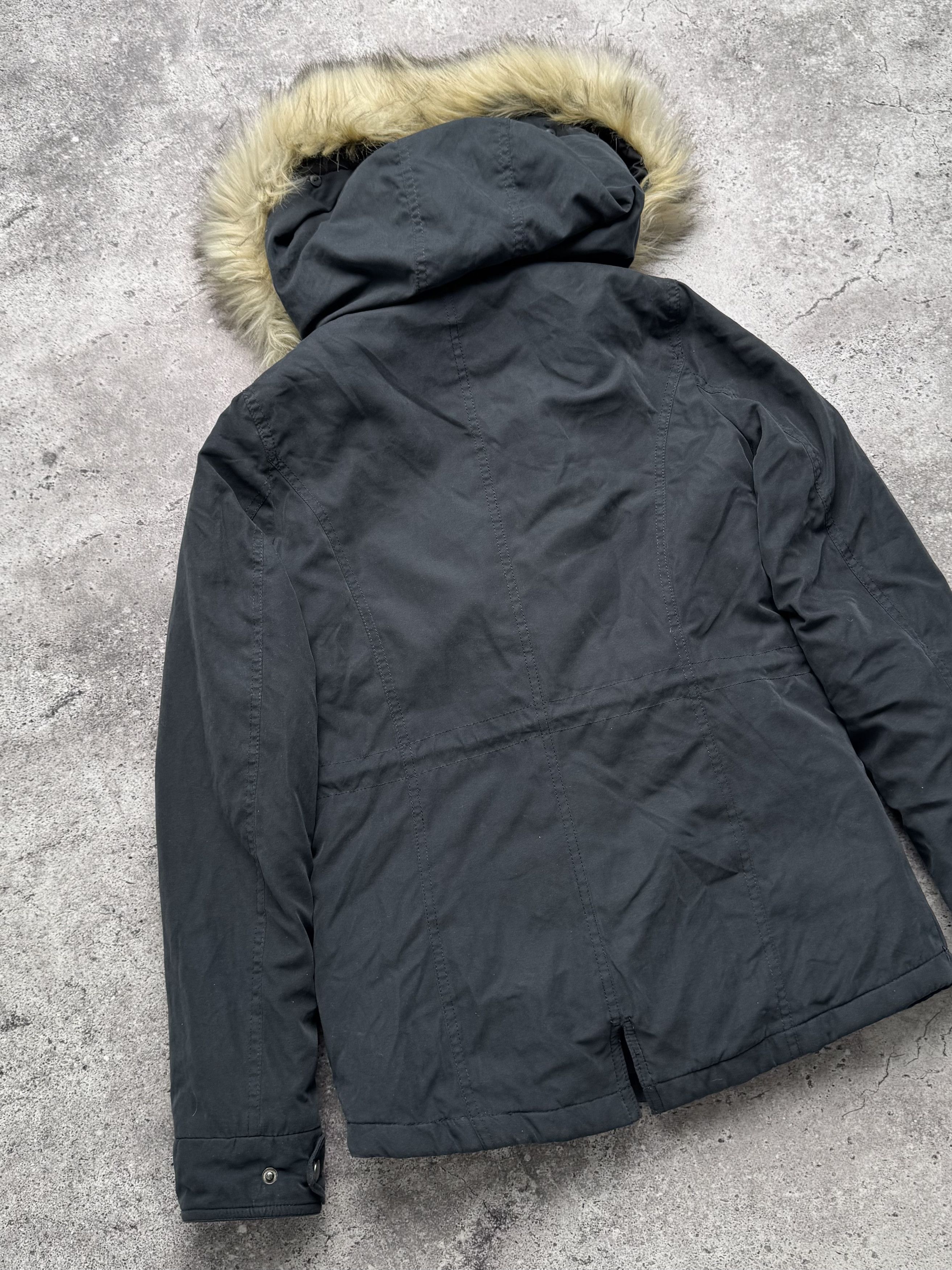 Vintage Vintage Jacket With Faux Fur On The Hood C5(V407) Size XS / US 0-2 / IT 36-38 - 8 Thumbnail
