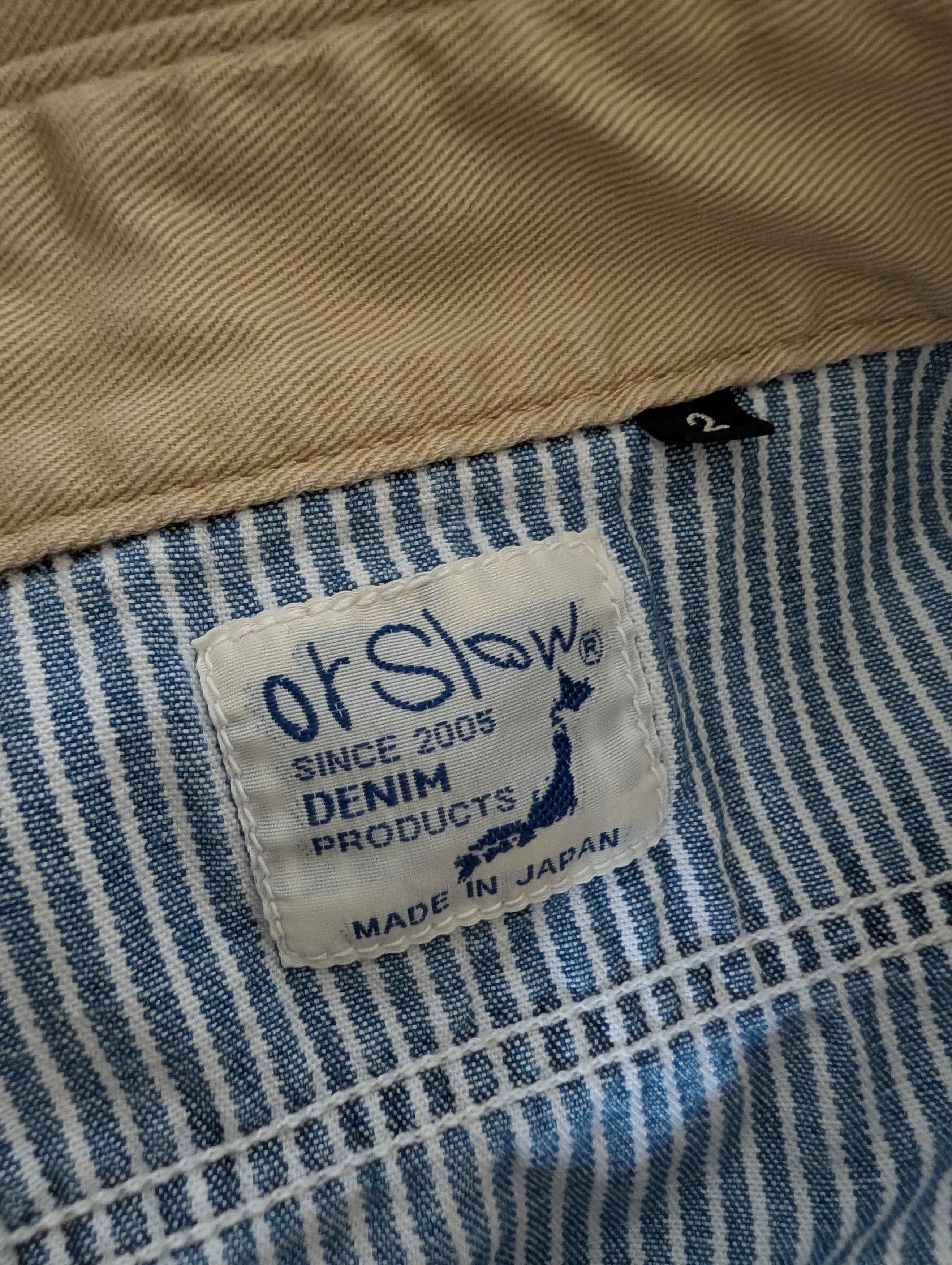 Orslow work shirt Size US M / EU 48-50 / 2 - 6 Thumbnail