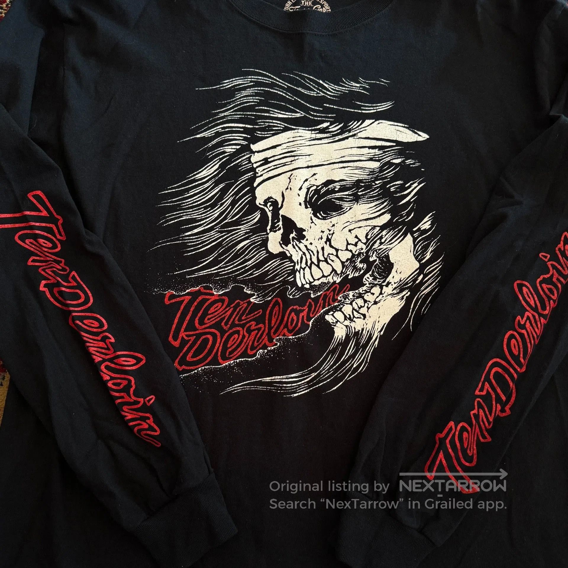 Tenderloin TENDERLOIN Skull Long Sleeve Tee. Size US L / EU 52-54 / 3 - 3 Thumbnail