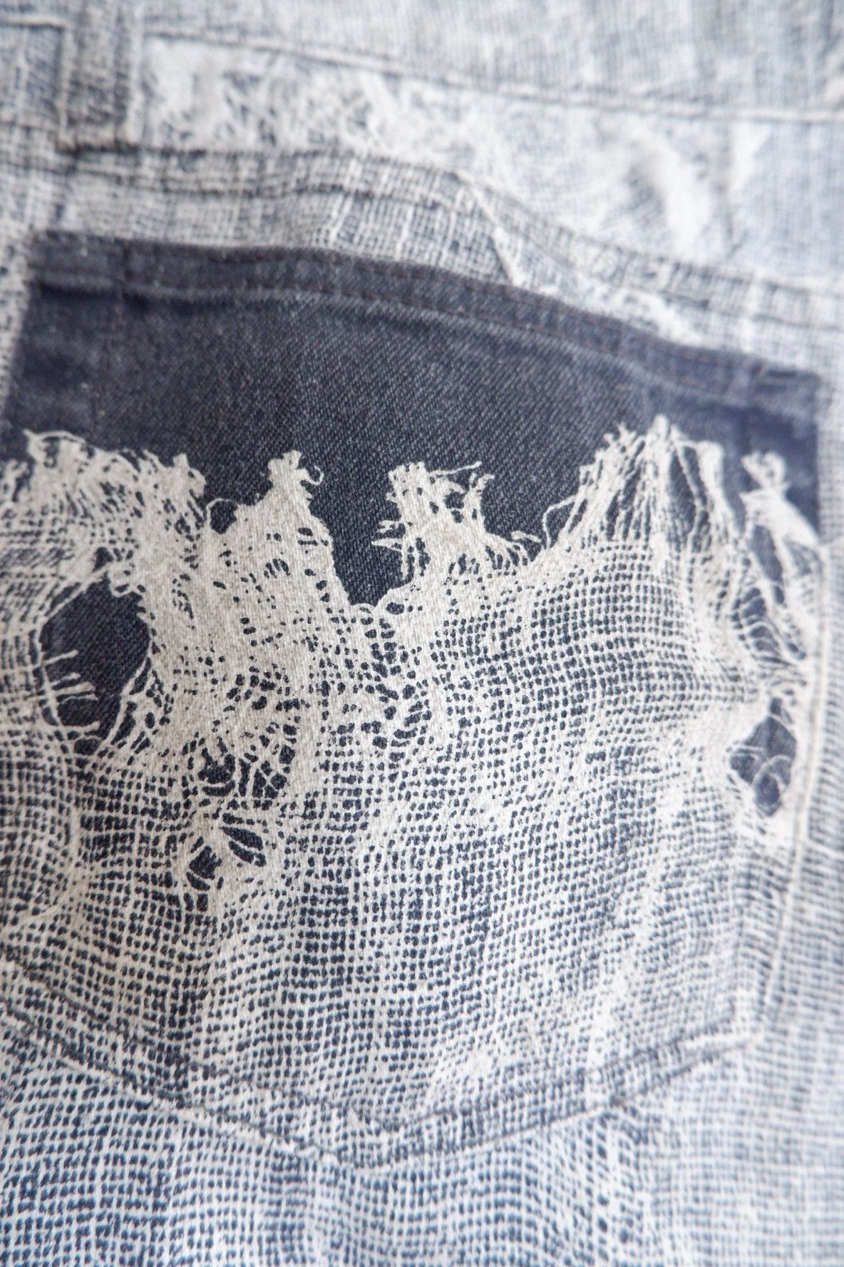 Just Cavalli Vintage Roberto Cavalli Printed Jeans Size 31" - 5 Thumbnail