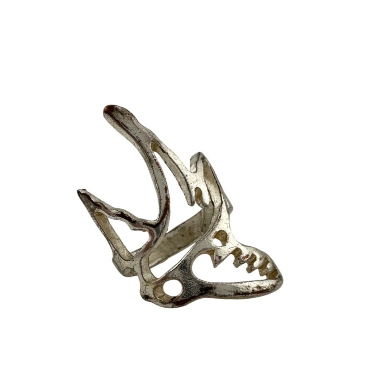 Other Vintage Women's Silver Toned Geometric Ring Size ONE SIZE - 3 Thumbnail
