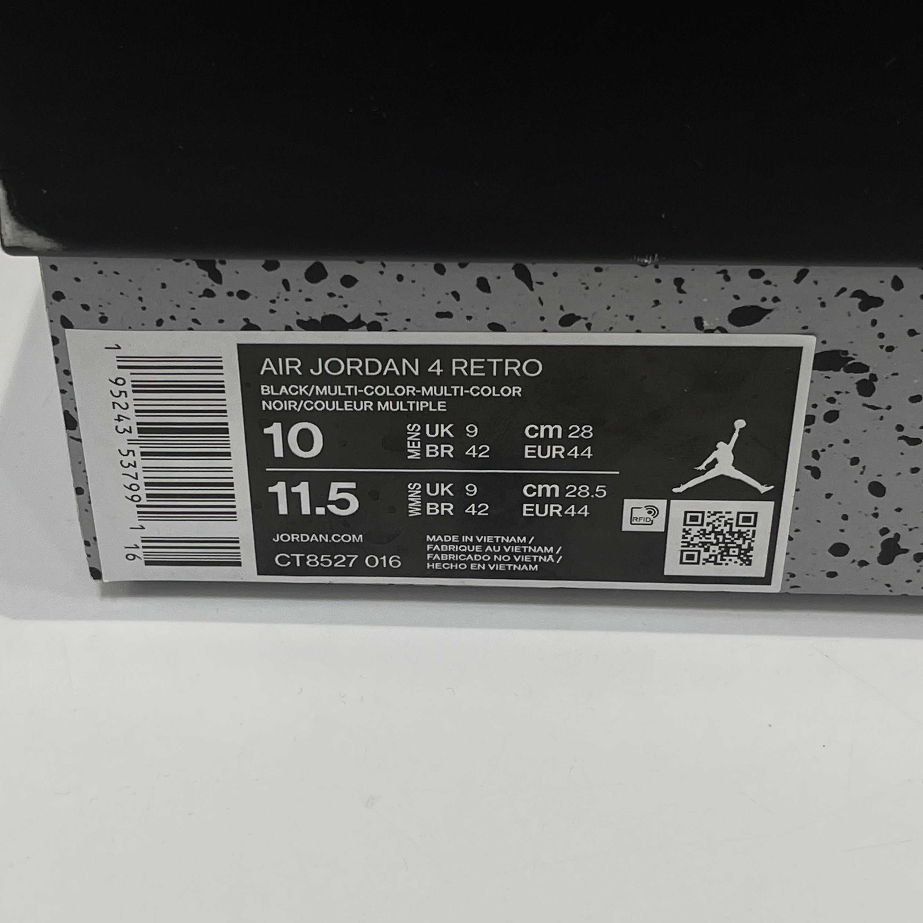 Nike Air Jordan 4 Retro Red Thunder Size US 10 / EU 43 - 7 Thumbnail