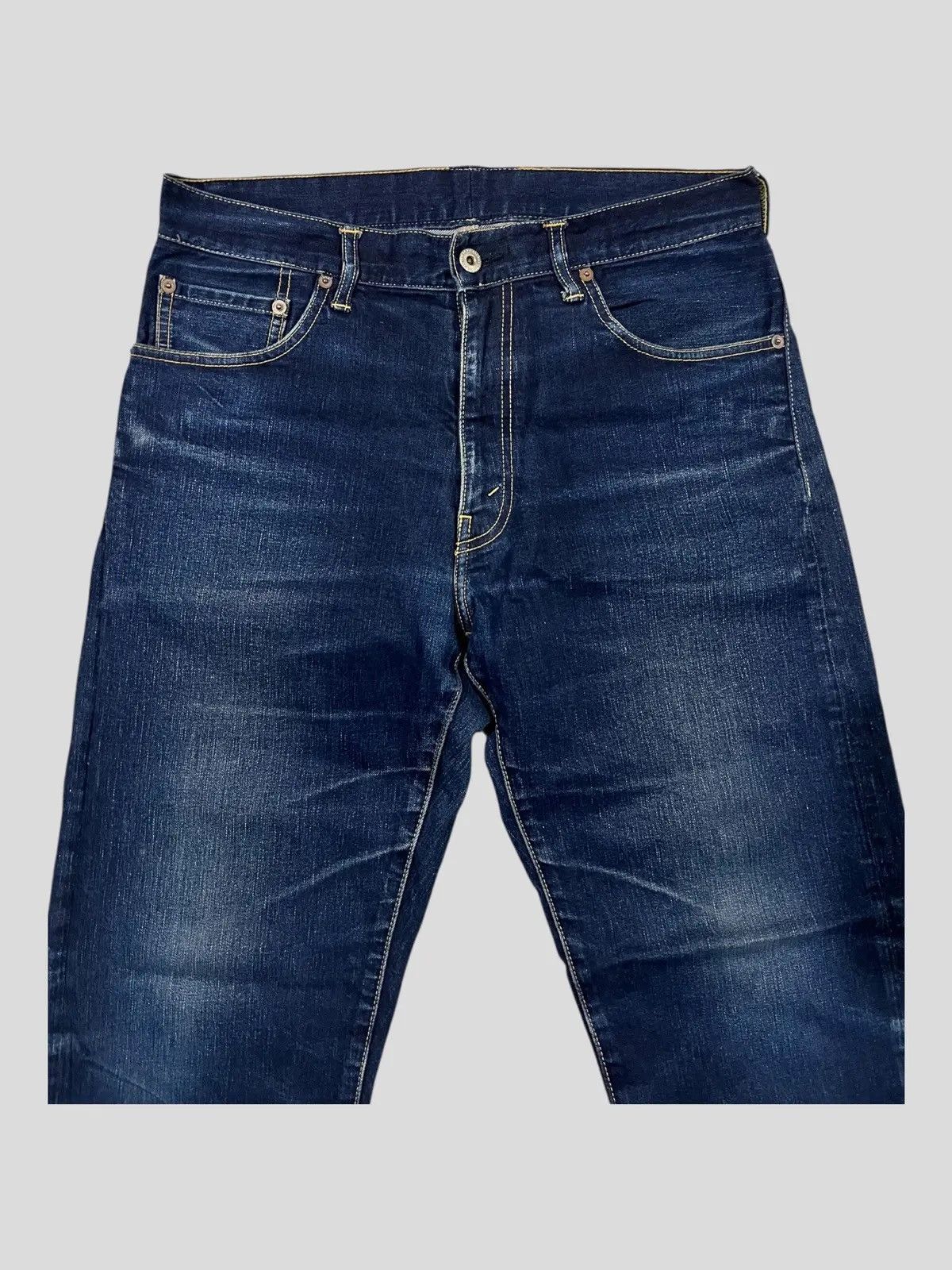 Comme des Garcons Homme AW14 Comme des Garcons Homme Runway Zipper Fly Denim Jeans Size US 32 / EU 48 - 3 Thumbnail