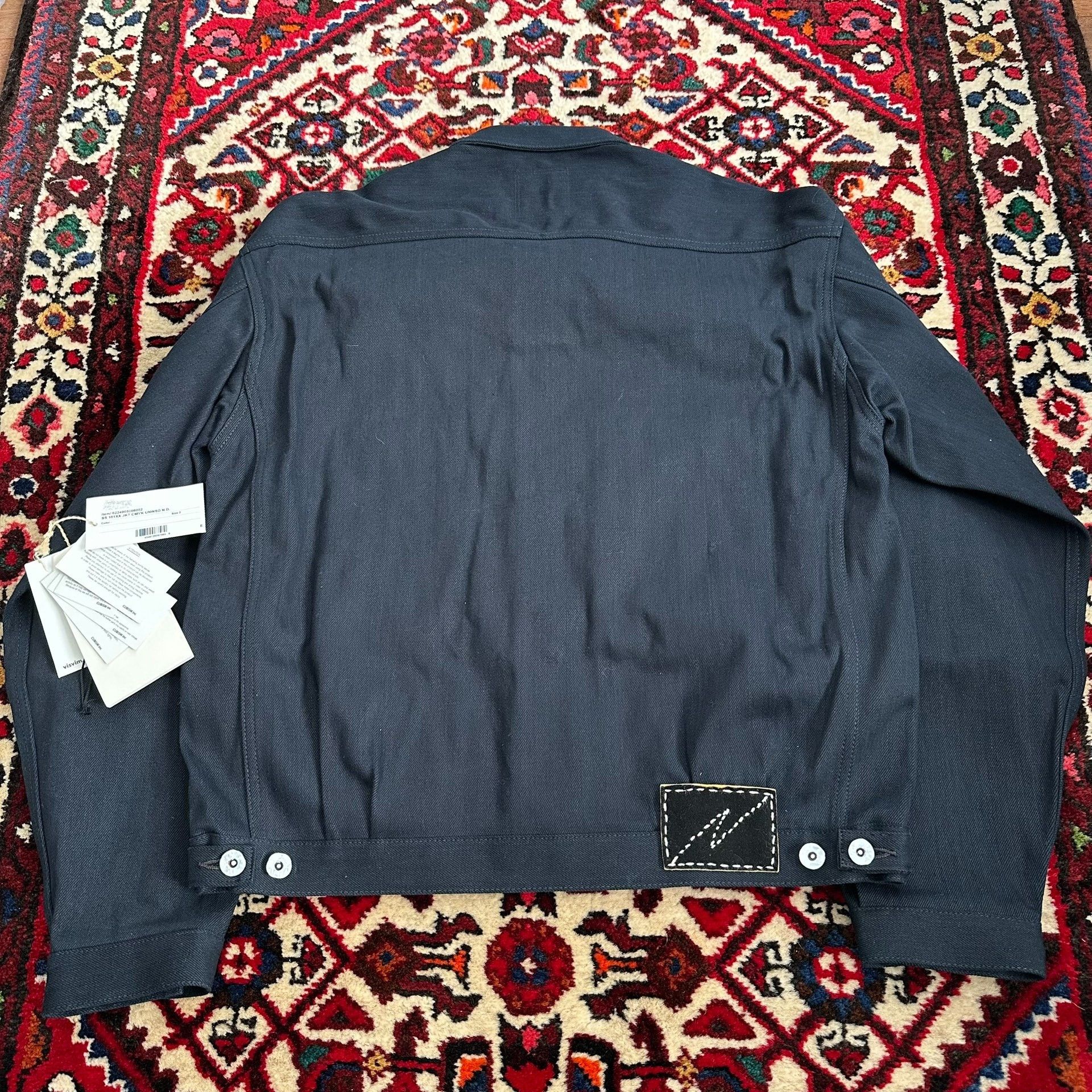 Visvim Visvim 24AW ICT 101XX CMYK Denim Jacket Size US M / EU 48-50 / 2 - 3 Thumbnail