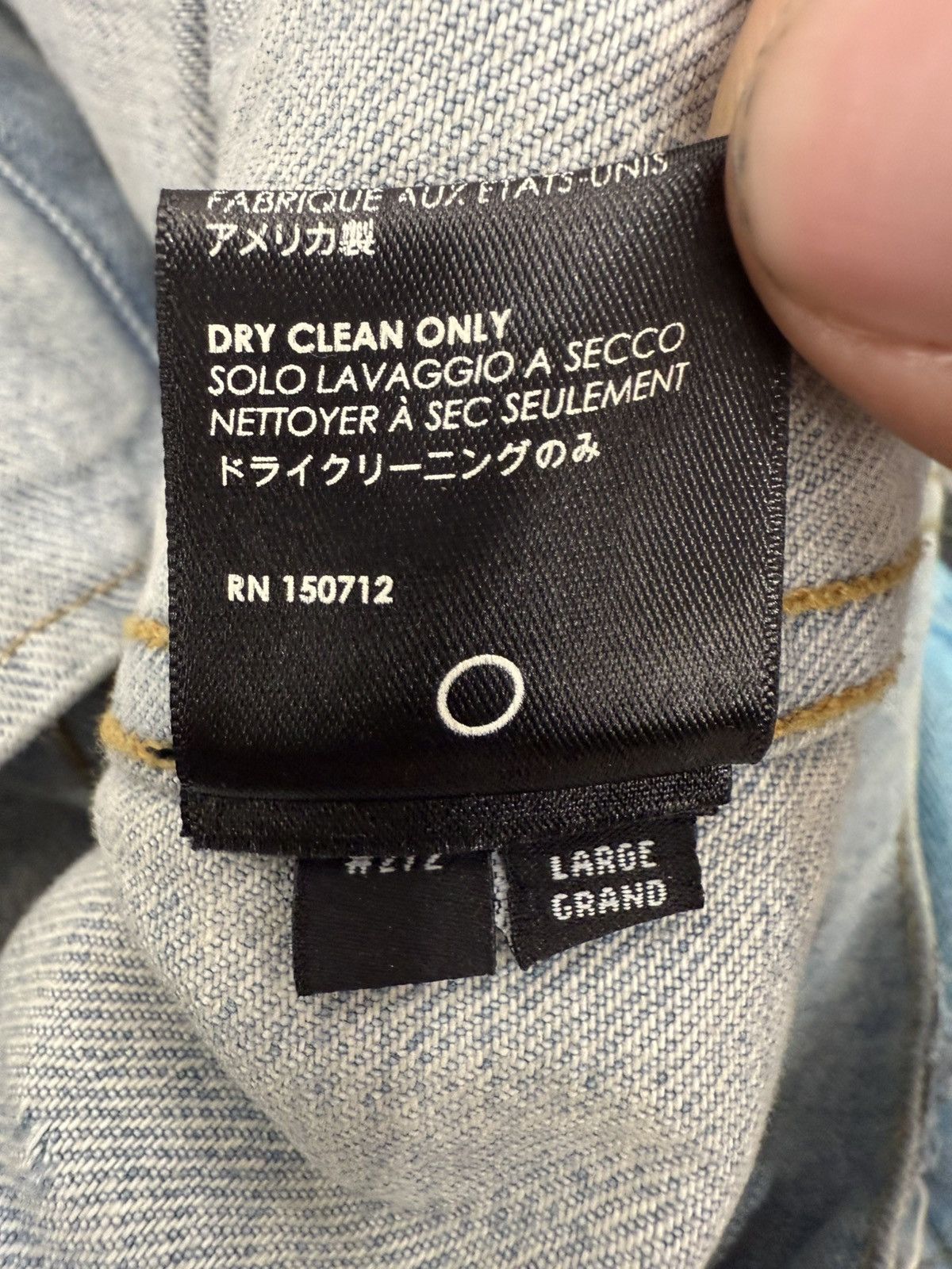 Amiri Amiri Dragon City Denim Jacket Size US L / EU 52-54 / 3 - 9 Thumbnail