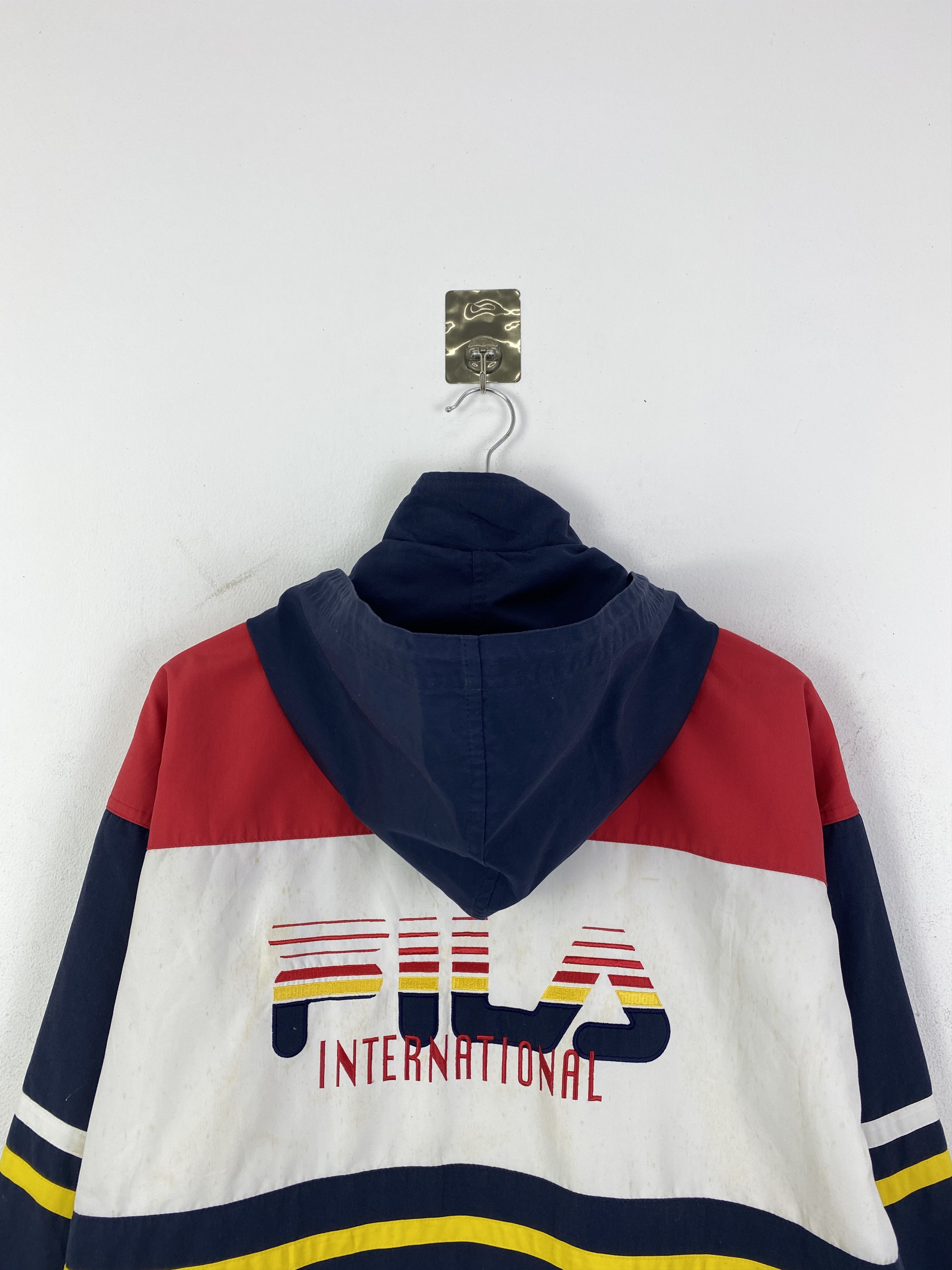 Fila Vintage 90s Fila Tennis International Backhit Jacket J0088 Size US XL / EU 56 / 4 - 4 Thumbnail