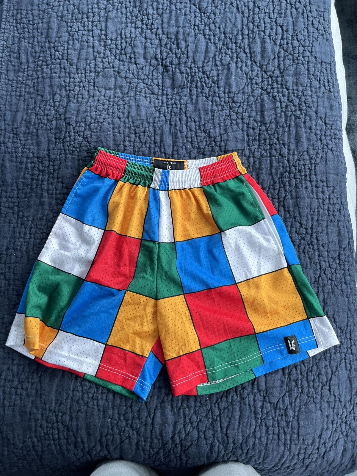 Designer × Lost Enterprises [Medium] Lost Files Colorblock Shorts Size US 32 / EU 48 - 2 Thumbnail