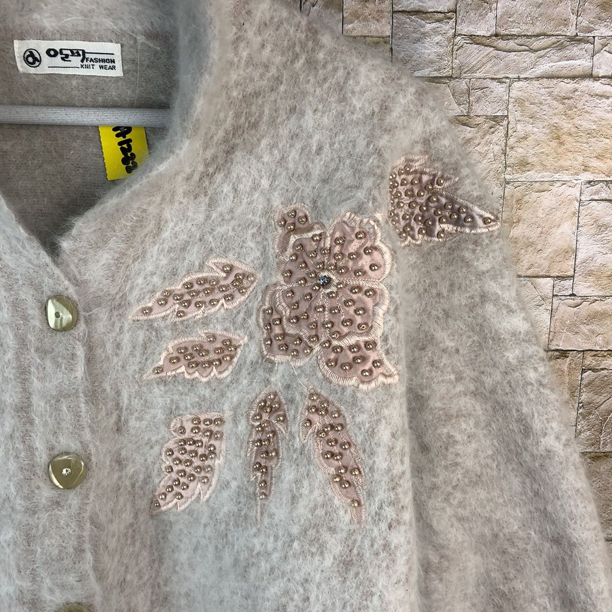 Japanese Brand Japan vintage mohair fur shaggy Cardigan Knitwear #A1232 Size S / US 4 / IT 40 - 10 Thumbnail