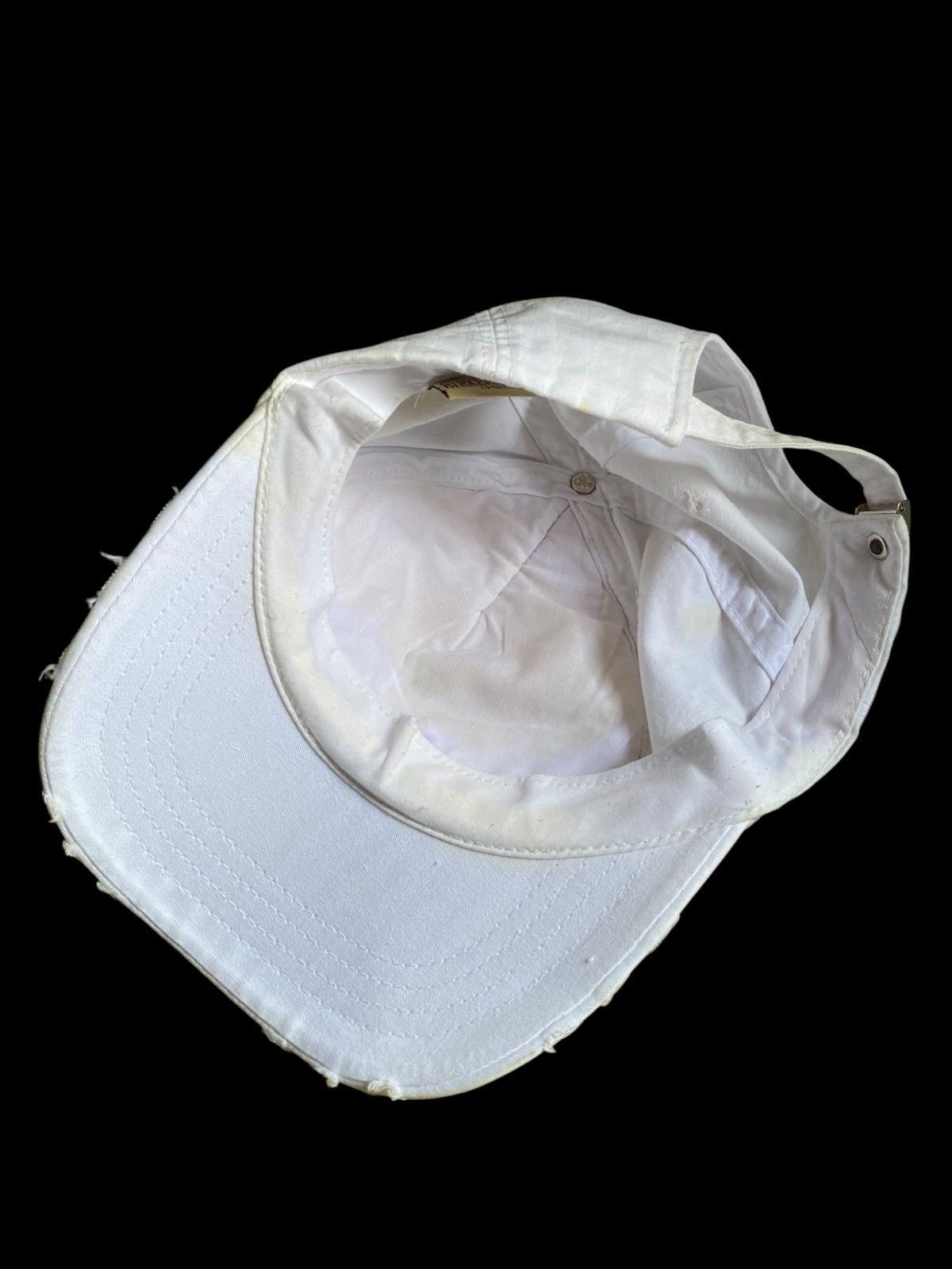 If Six Was Nine × Le Grande Bleu (L.G.B.) Punk style distressed hat Size ONE SIZE - 6 Thumbnail