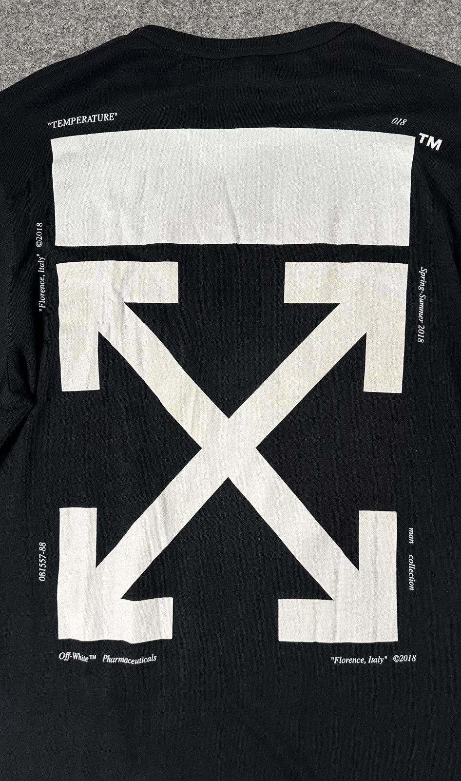 Off-White Off-White - Virgil Abloh S/S18 Monalisa Portrait - Diagonal Size US M / EU 48-50 / 2 - 7 Thumbnail