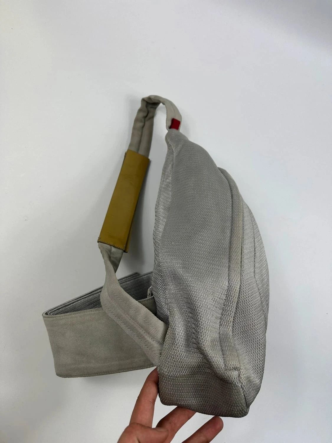 Prada Prada Sport 90’s Sling Bag crossbody grey silver mesh Size ONE SIZE - 11 Thumbnail