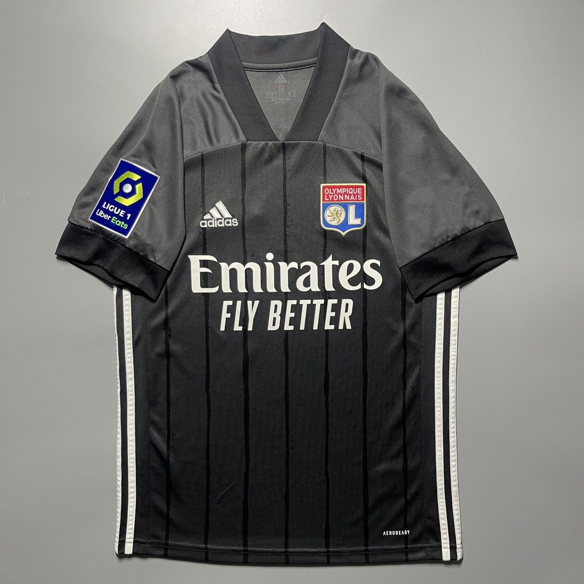 Adidas × Vintage LYON ADIDAS 2020/2021 FOOTBALL AWAY JERSEY #12 LUCAS PAQUETA Size US S / EU 44-46 / 1 - 2 Thumbnail