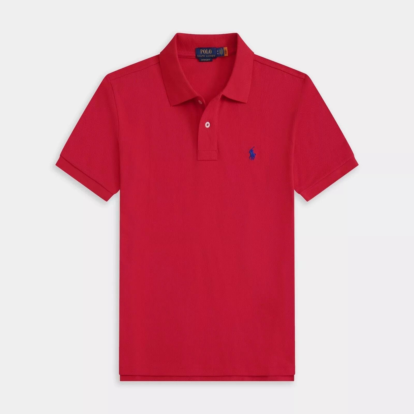 Polo Ralph Lauren Polo Ralph Lauren Men Custom Slim Fit Mesh Polo Shirt Size US XXS / EU 40 - 1 Preview