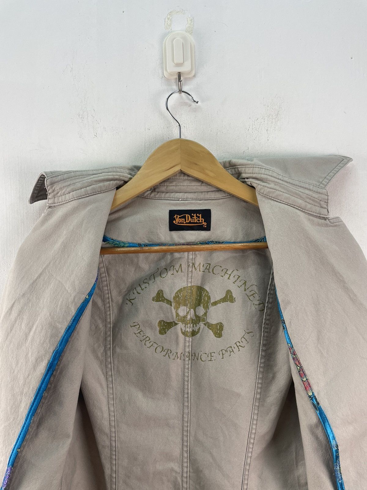 If Six Was Nine × Le Grande Bleu (L.G.B.) × Von Dutch Vintage Y2K Von Dutch Double Breasted Jacket Size US S / EU 44-46 / 1 - 3 Thumbnail