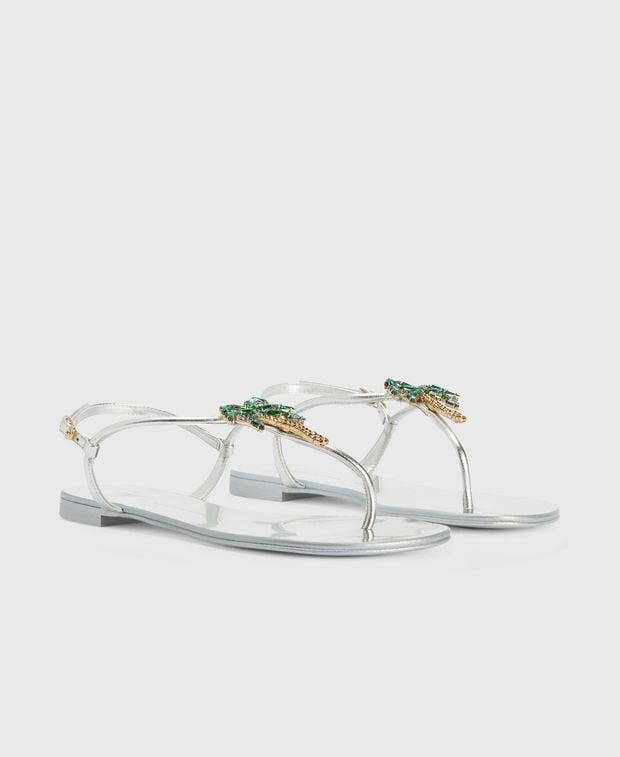 Giuseppe Zanotti Nuvo Rock 10 Ankle strap sandals Size US 7 / IT 37 - 1 Thumbnail