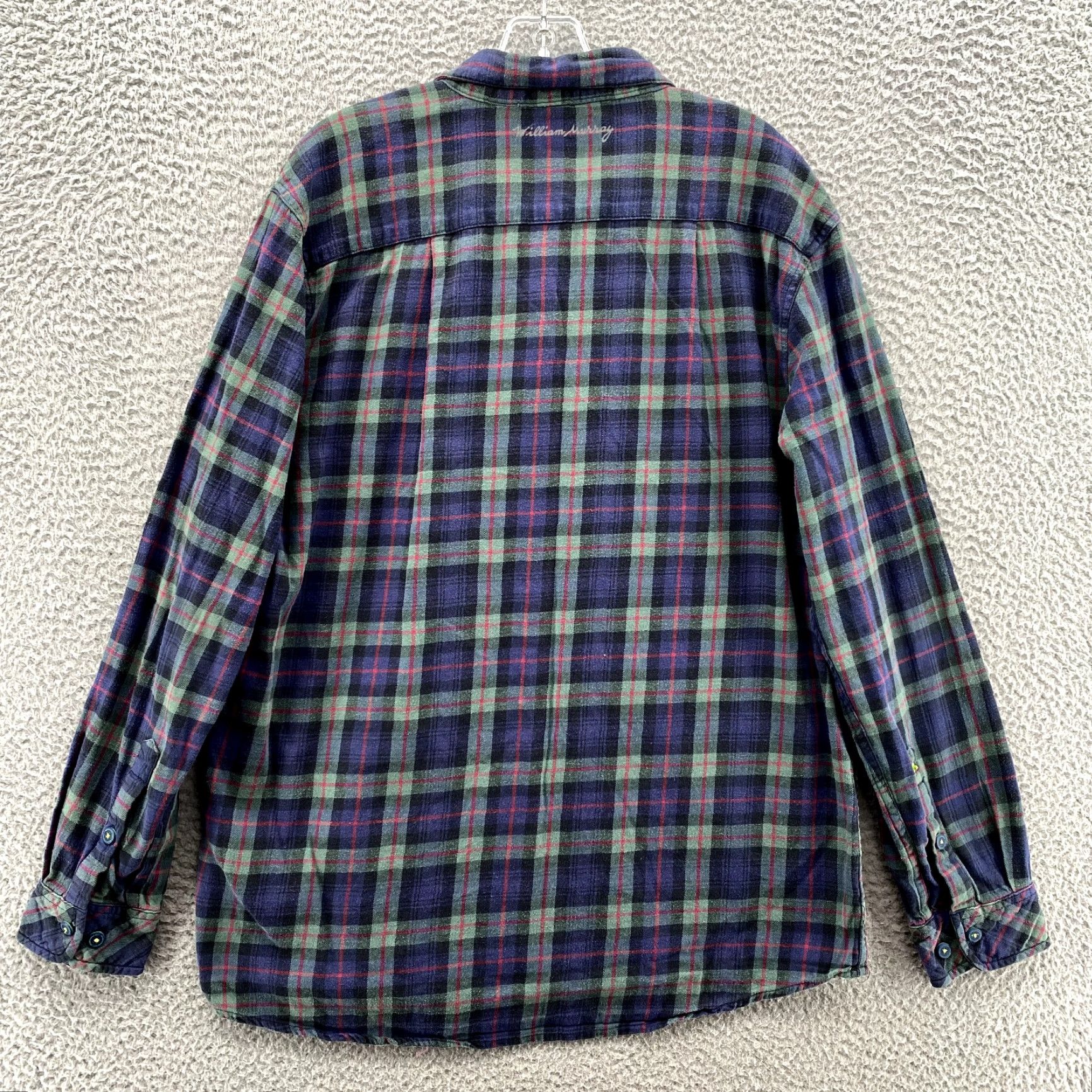 Vintage VINTAGE Willam Murray Golf Flannel Shirt Men's Large Plaid Madras Cabin Grandpa Gorpcore Shirt Size US L / EU 52-54 / 3 - 6 Thumbnail