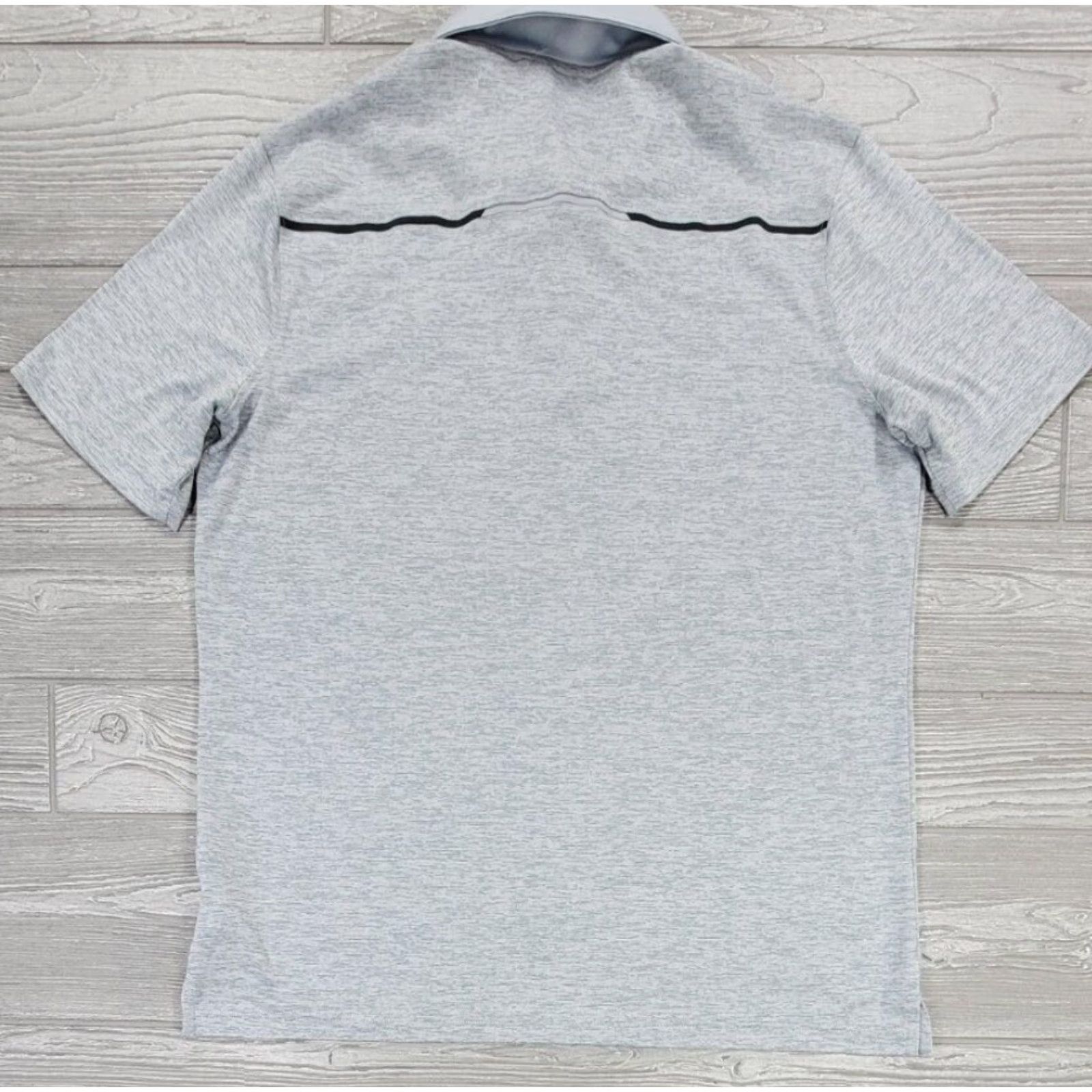 Nike Nike Dri-Fit Polo Bengals L Heathered Gray Short Sleeve Logo Sports Shirt Men Size US L / EU 52-54 / 3 - 5 Thumbnail