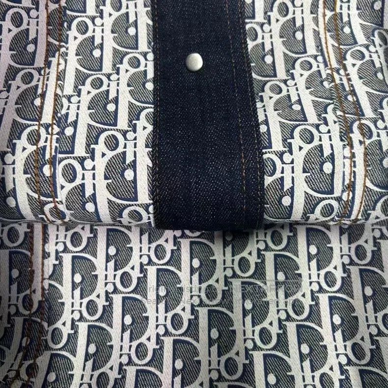 Dior Dior Denim Jacket with Logo Lining. Size US M / EU 48-50 / 2 - 7 Thumbnail