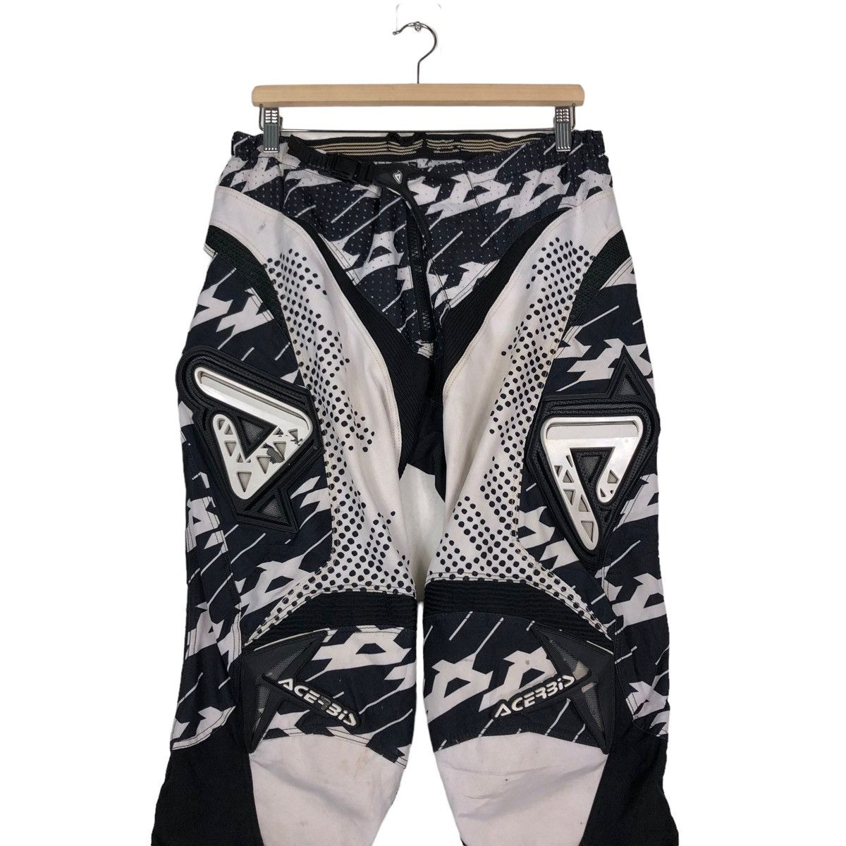 Japanese Brand × Vintage 🔥VINTAGE MOTOR CROSS PANTS RACING FULL PRINT ACERBIS ITALIA Size US 32 / EU 48 - 4 Thumbnail