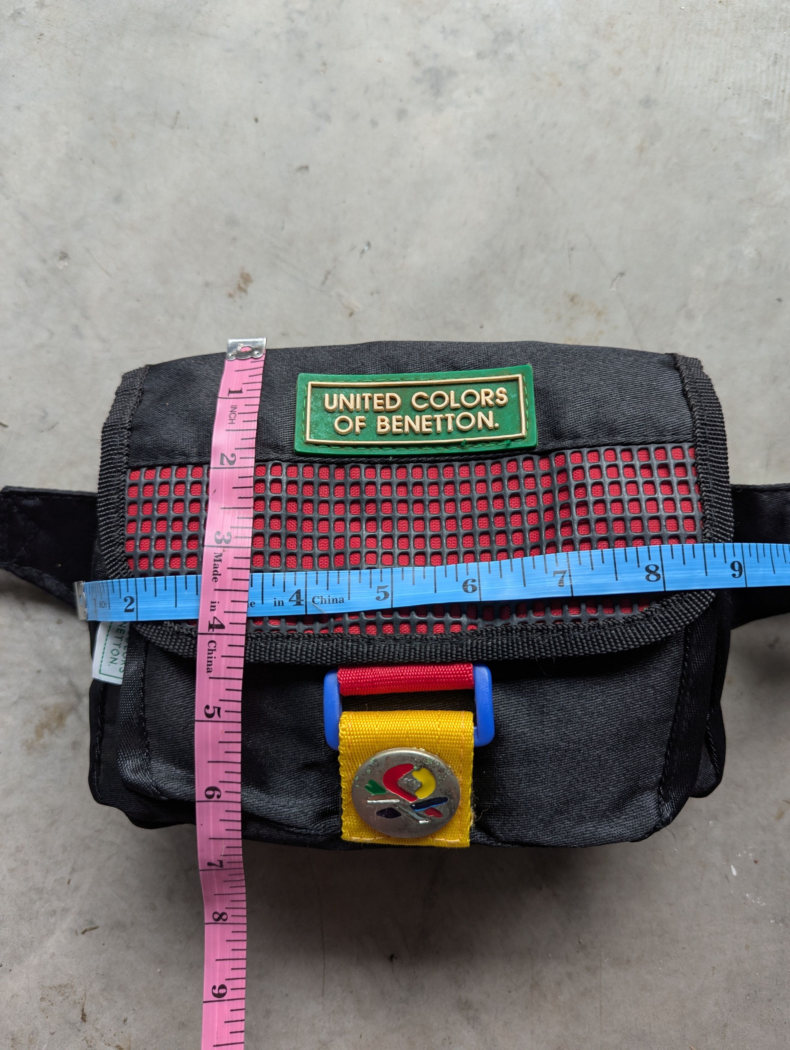 United Colors Of Benetton UCB UNITED COLORS OF BENETTON Multicolor Waist Pouch Bag Size ONE SIZE - 5 Thumbnail