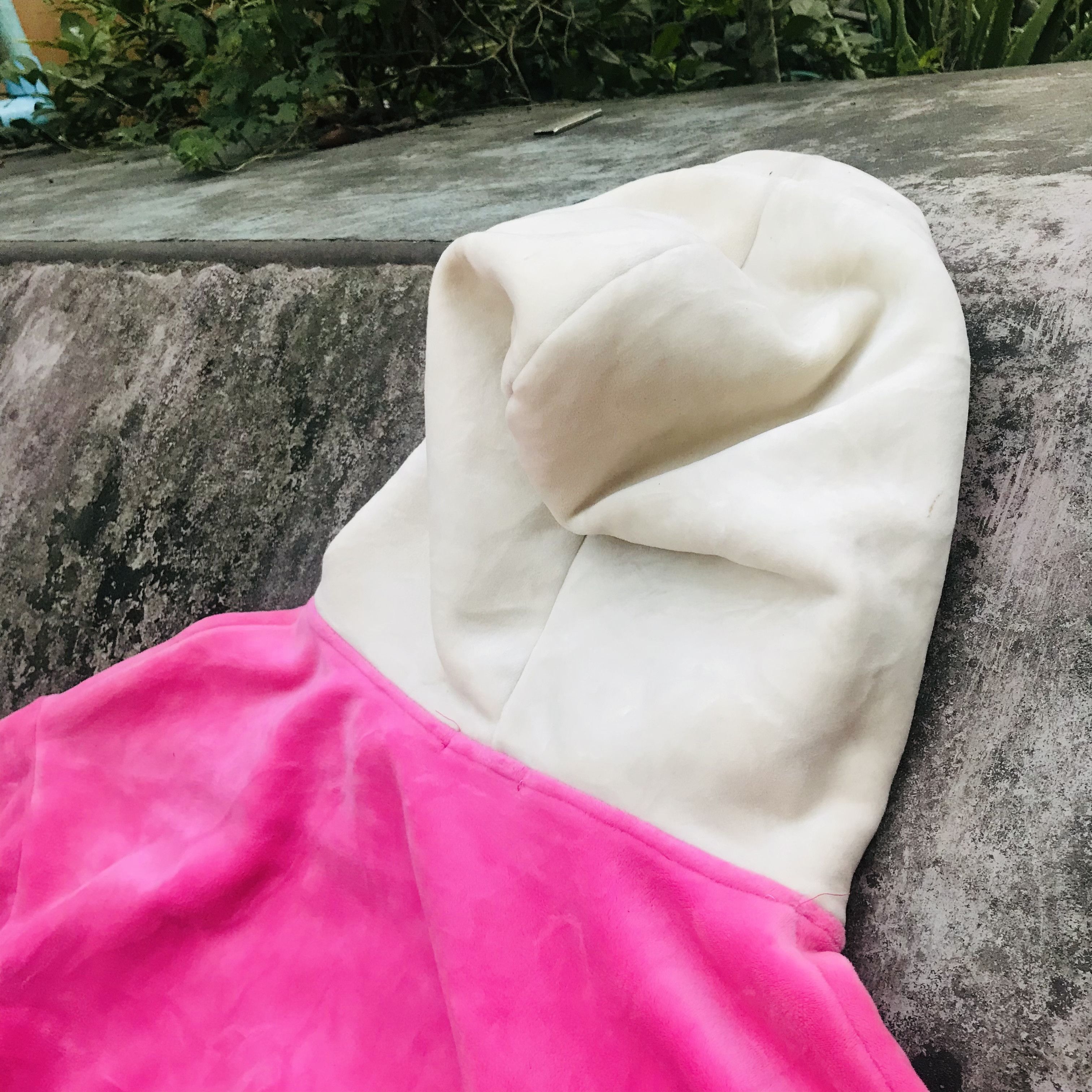 Vintage Japanese Vapour Wave Fleece Hoodie Size M / US 6-8 / IT 42-44 - 5 Thumbnail