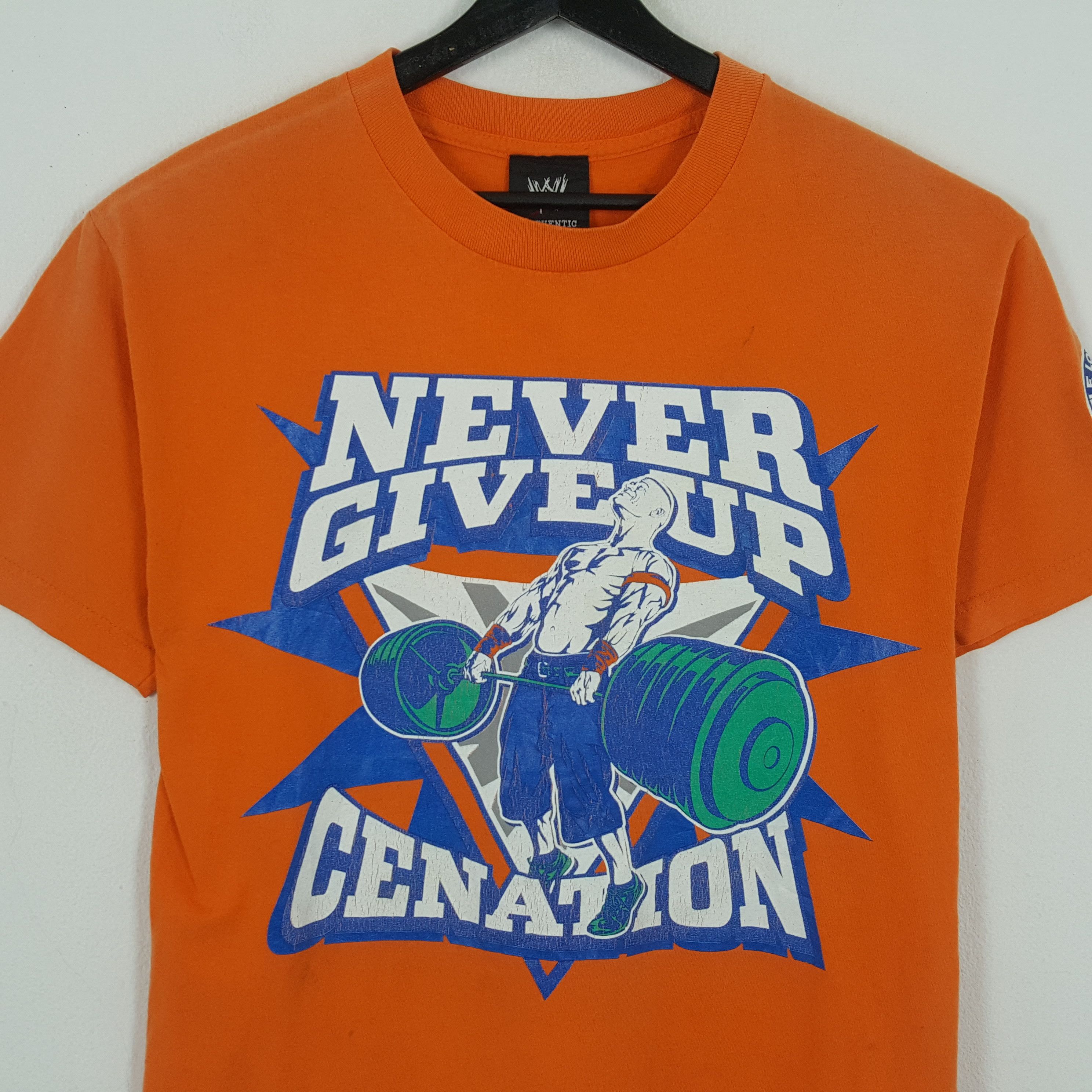 Vintage × WWE WWE JOHN CENA Wrestling Entertainment Tshirt Size US M / EU 48-50 / 2 - 2 Thumbnail