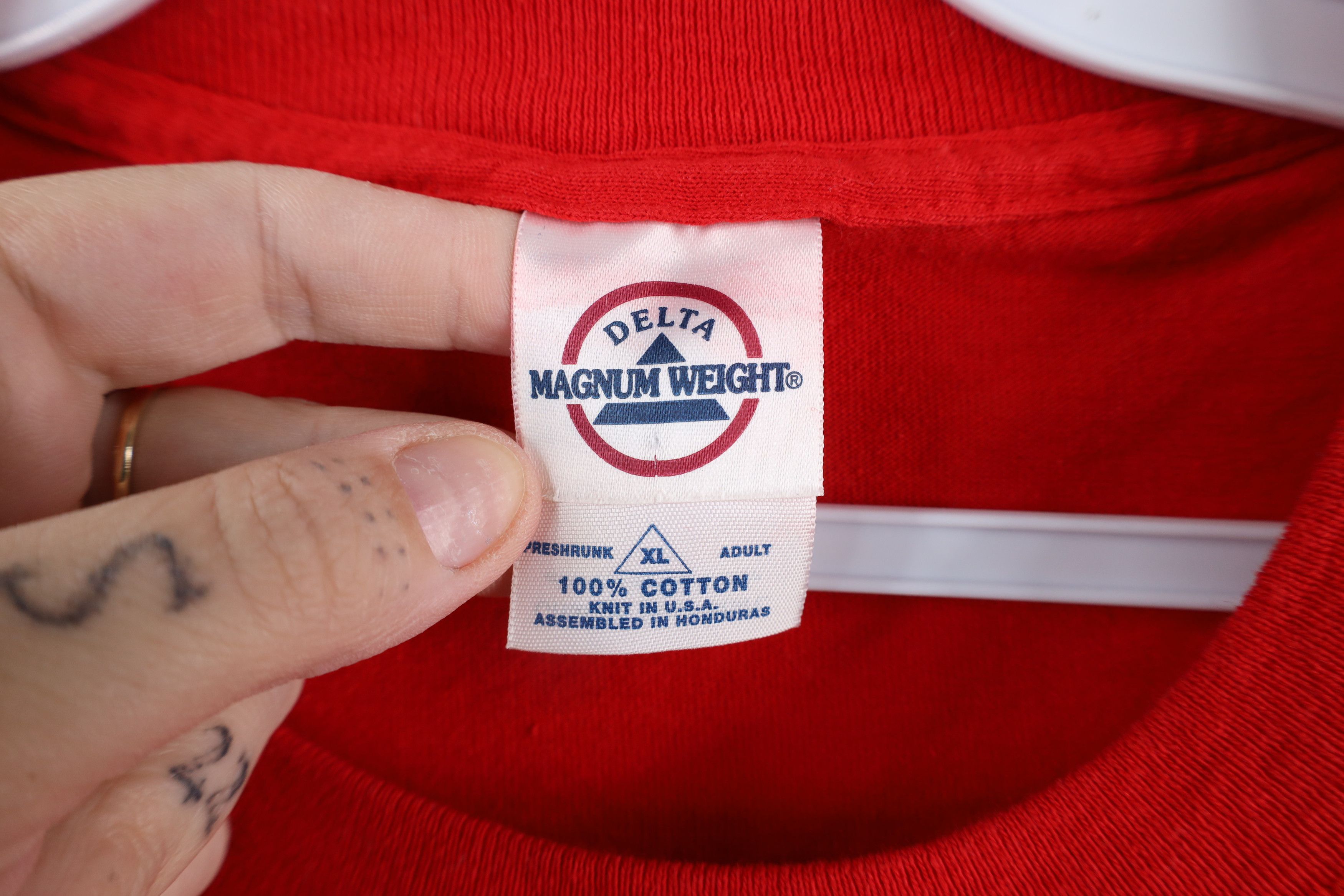 Vintage Vintage Champs Ohio State University Football T-Shirt Red Size US XL / EU 56 / 4 - 8 Thumbnail