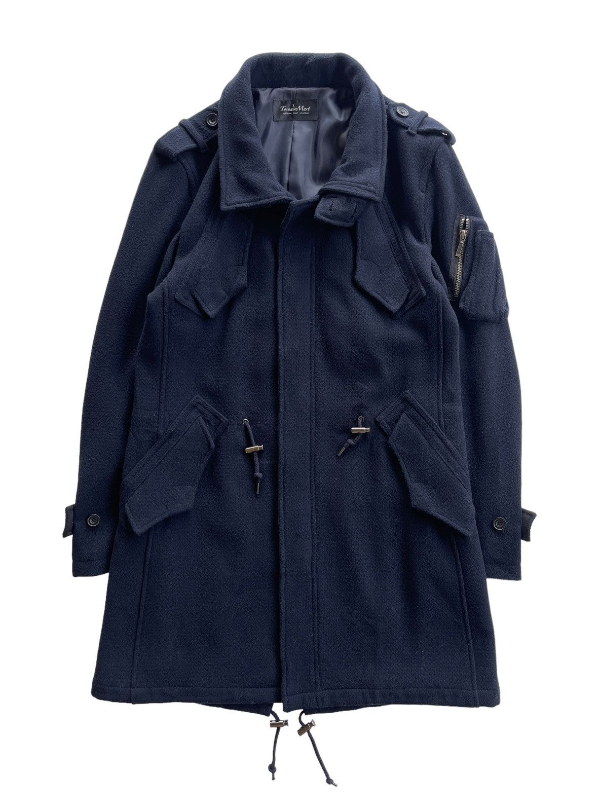 Tornado Mart Tornado Mart Multipocket Bono Hoodies Parka Jacket Size US M / EU 48-50 / 2 - 3 Thumbnail