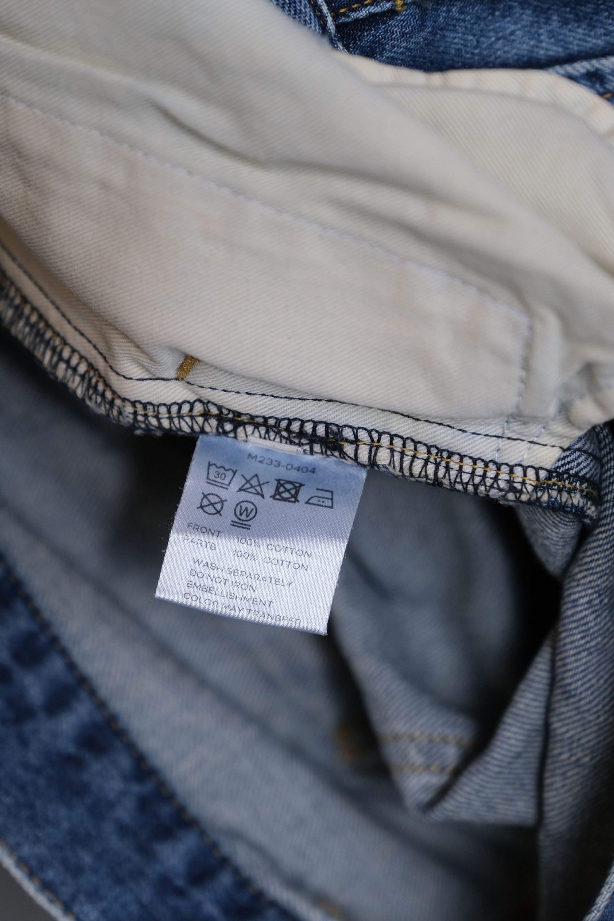 Japanese Brand MATSUFUJI Denim Wide Trousers INDIGO Size US 36 / EU 52 - 9 Thumbnail