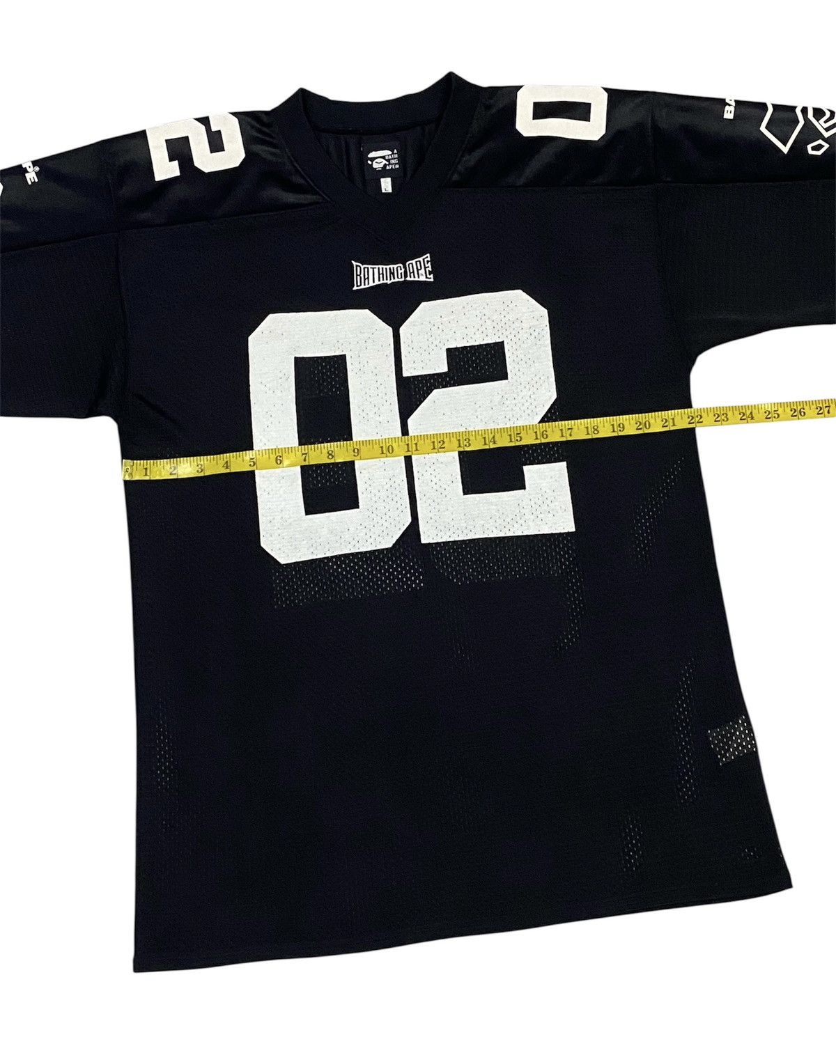 Bape A Bathing Ape 2002 Mesh Jersey Size US L / EU 52-54 / 3 - 15 Thumbnail