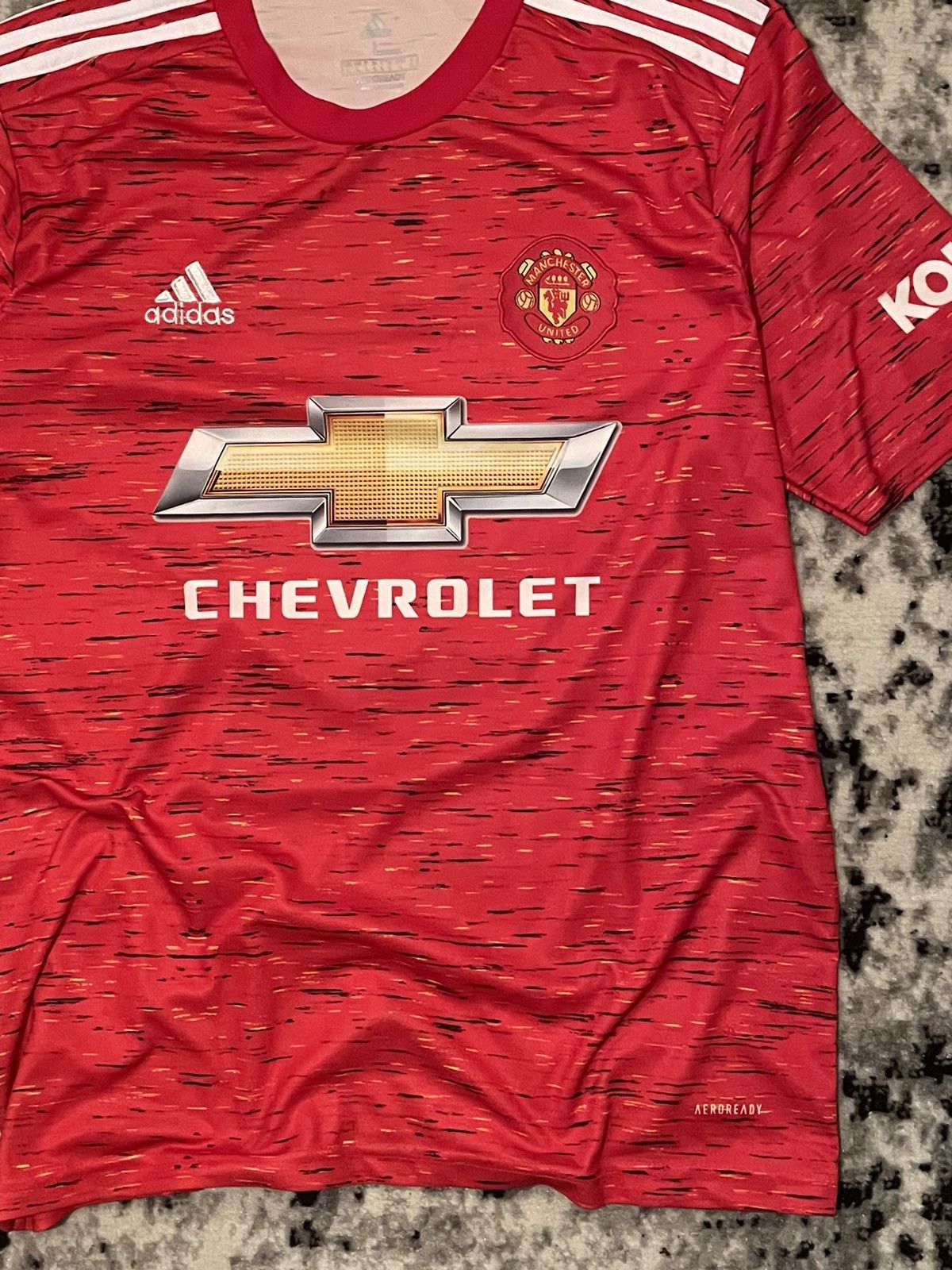 Adidas Adidas Vintage Jersey Manchester United Chevrolet Soccer Y2k Size US L / EU 52-54 / 3 - 6 Thumbnail