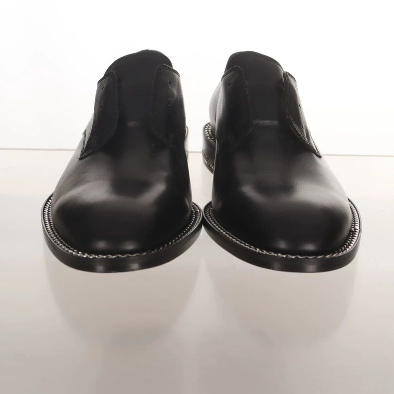 Givenchy Givenchy Solid Color Leather Men's Business Shoes Size US 6.5 / EU 39-40 - 2 Thumbnail