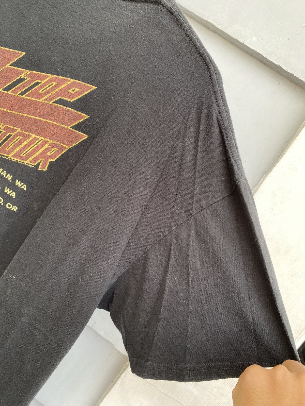 Band Tees Zz Top Printed Back ‘90 US Tour Oversized Style Band Tshirt Size US XXL / EU 58 / 5 - 12 Thumbnail